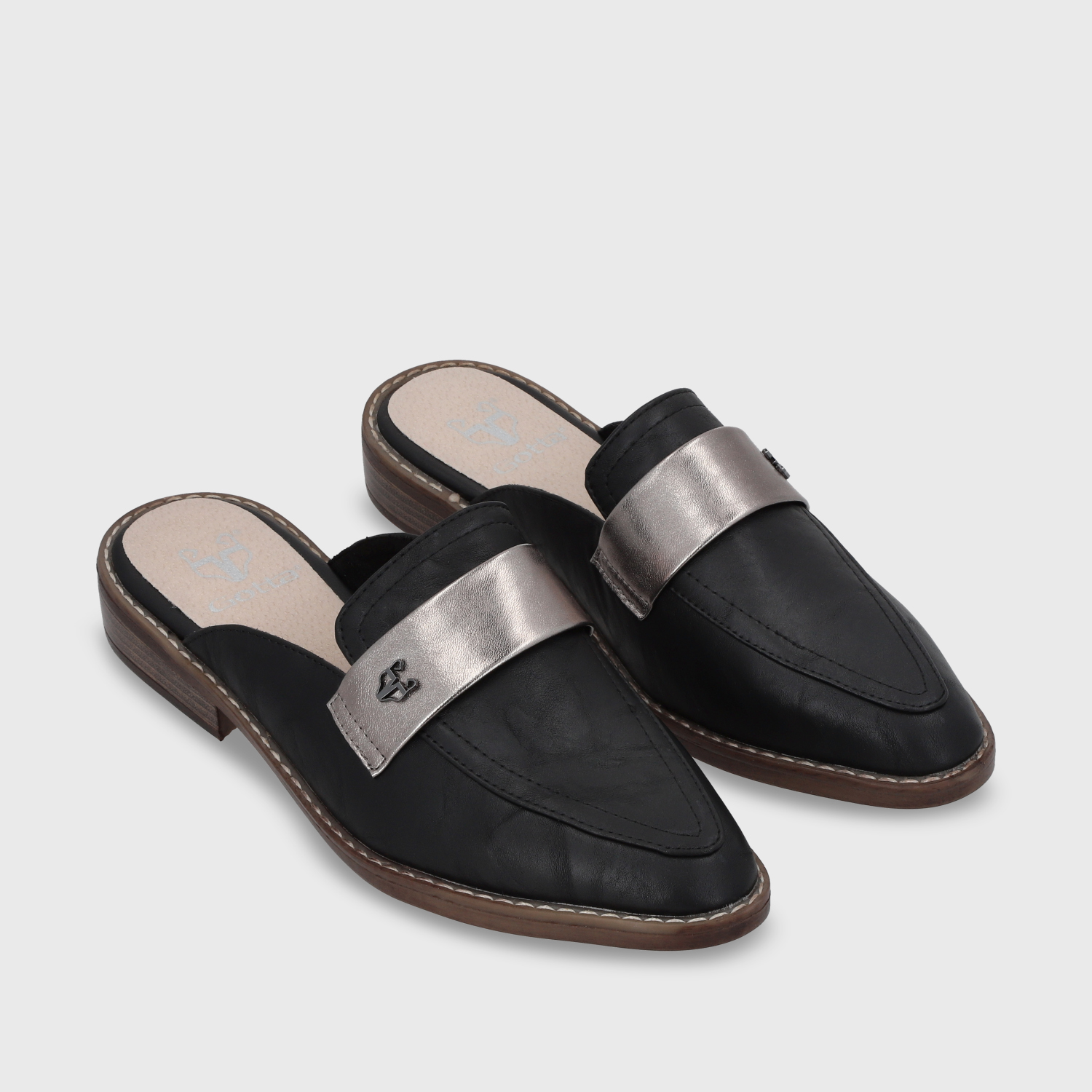 PUNTILLA PLANA NEGRA MUJER 17569 GOTTA - 3