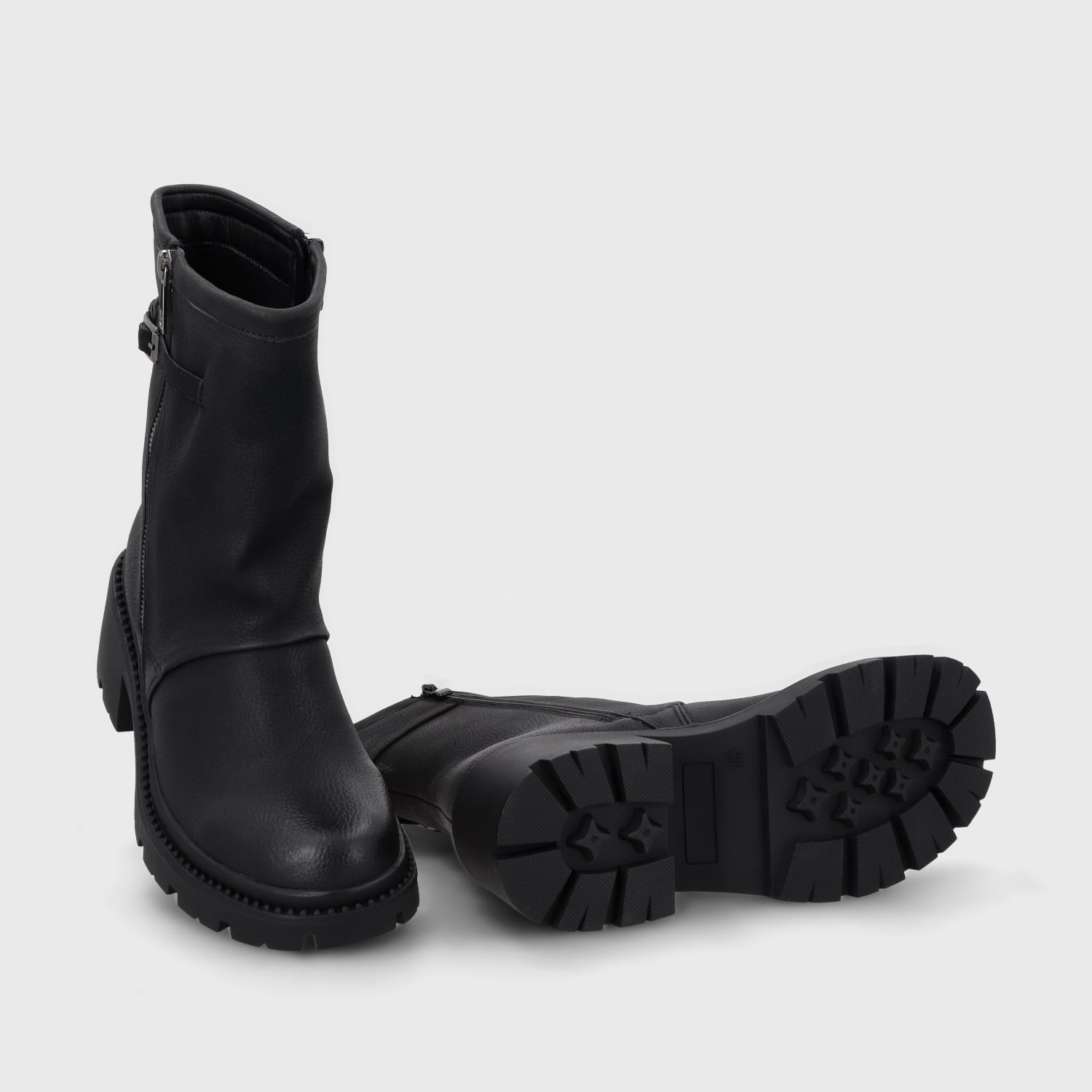 BOTIN TACO NEGRO MUJER 45747 GOTTA - 7