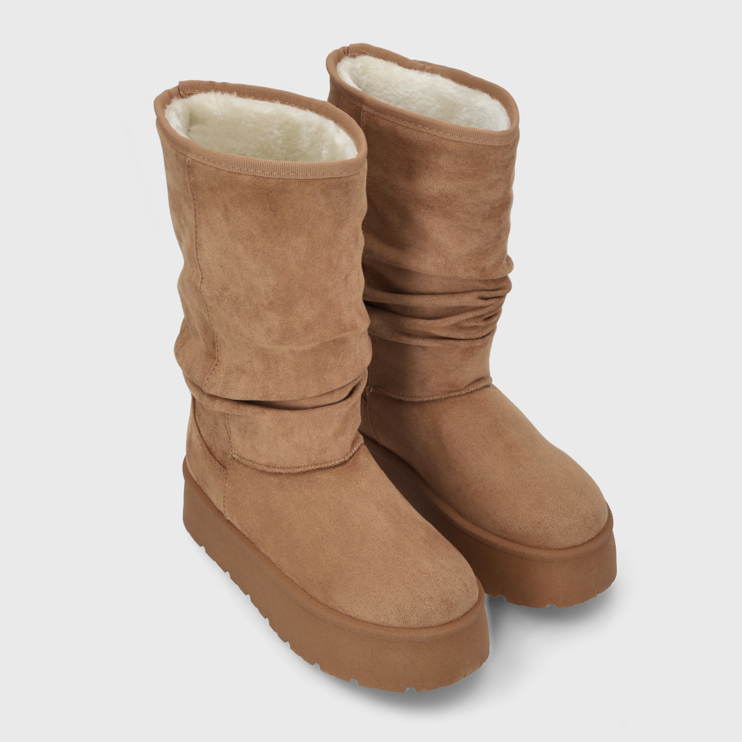 BOTA PLATAFORMA CAMEL MUJER 48114 GOTTA - 3