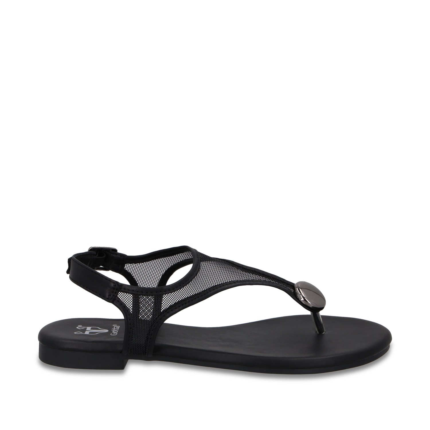 SANDALIA NEGRA MUJER 64122 - 1