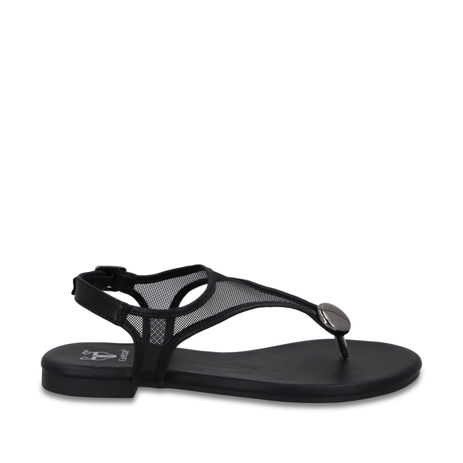 SANDALIA NEGRA MUJER 64122 - 1
