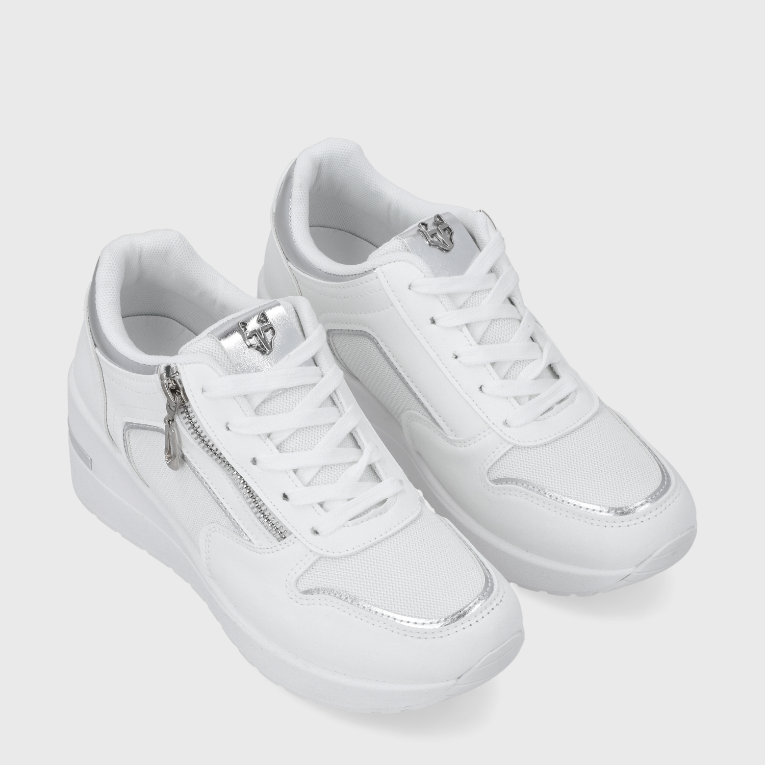ZAPATILLA PLATAFORMA BLANCA MUJER 58040 GOTTA - 3