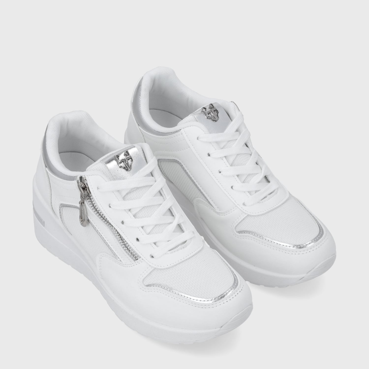 ZAPATILLA PLATAFORMA BLANCA MUJER 58040 GOTTA - 3