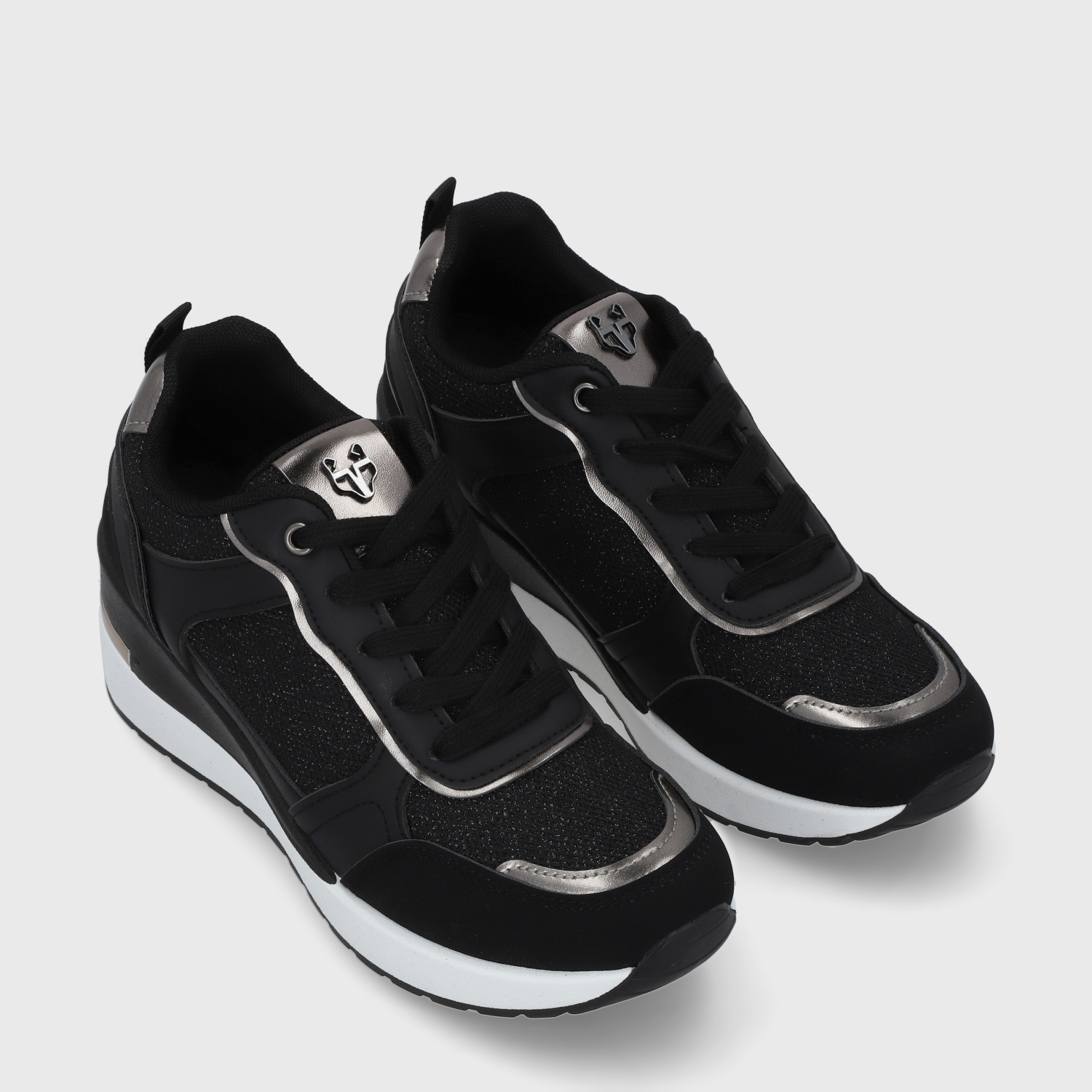 ZAPATILLA PLATAFORMA NEGRA MUJER 58060 GOTTA - 3
