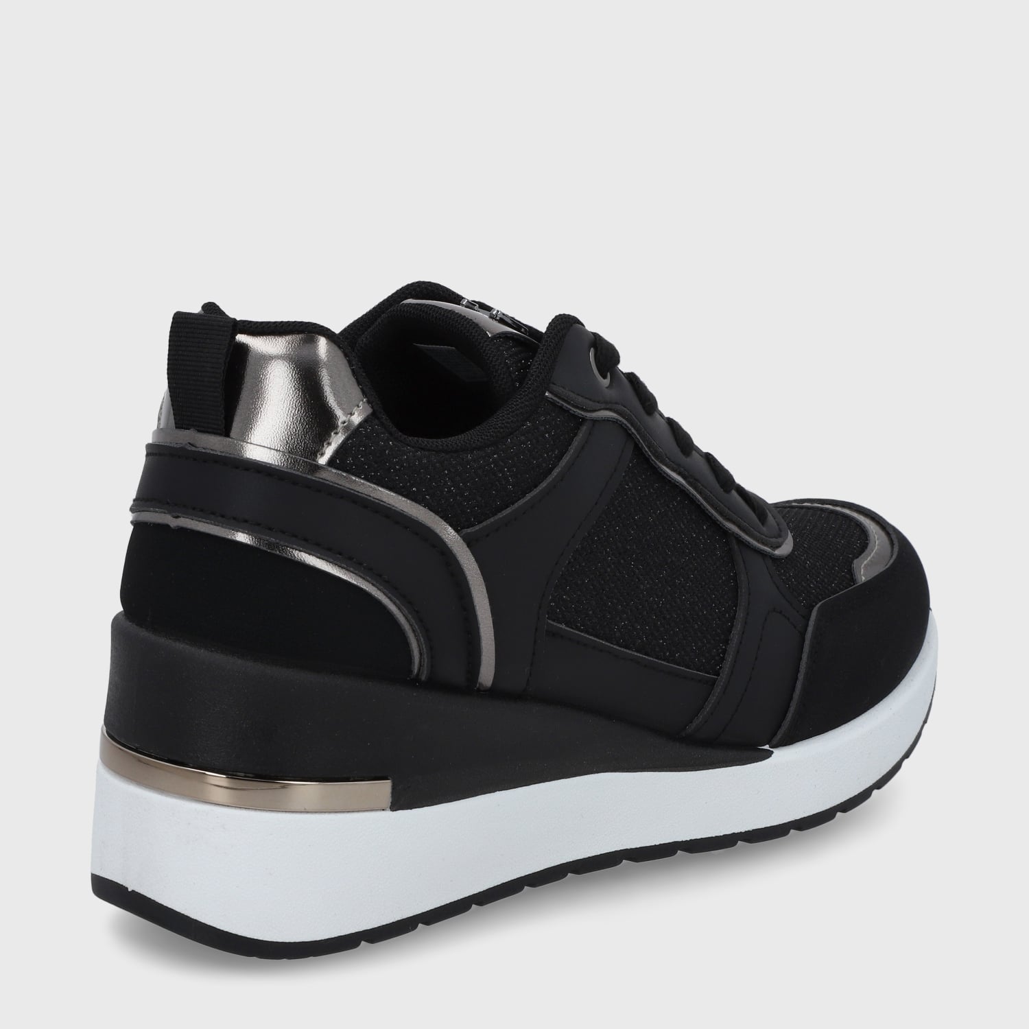 ZAPATILLA PLATAFORMA NEGRA  MUJER 58060 GOTTA - 5