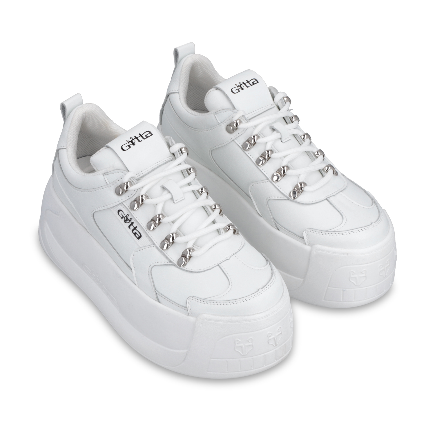 ZAPATILLA PLATAFORMA BLANCA C732B - 3