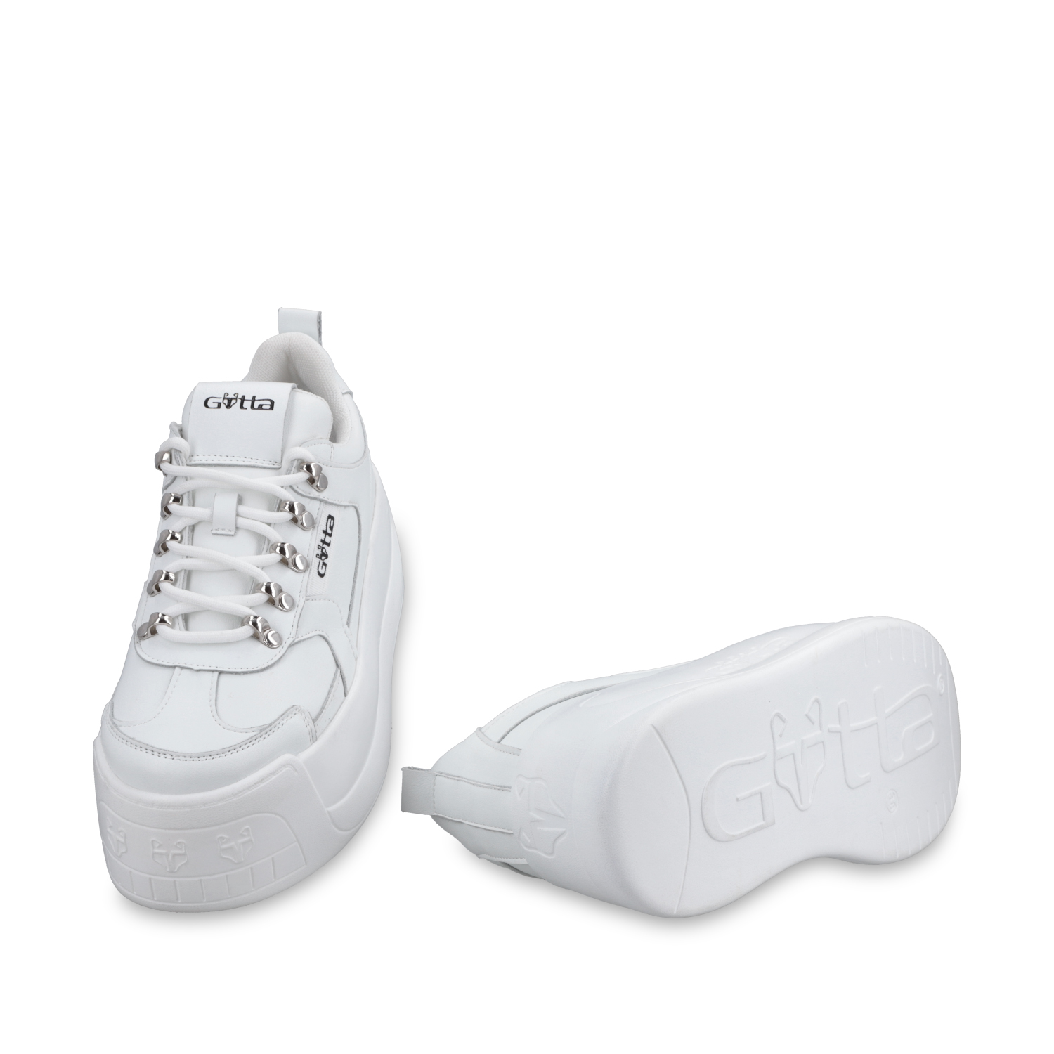 ZAPATILLA PLATAFORMA BLANCA C732B - 7
