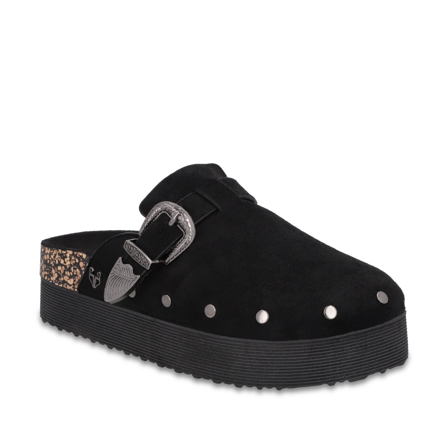 ZUECO PLATAFORMA NEGRO MUJER 65950 - 2