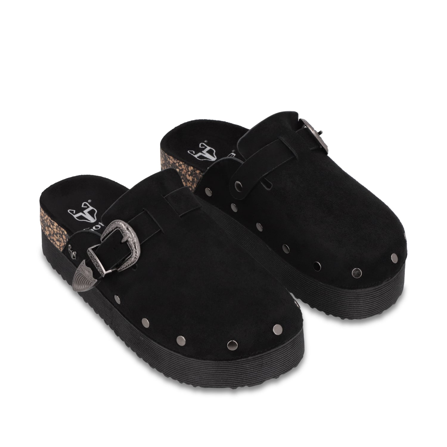 ZUECO PLATAFORMA NEGRO MUJER 65950 - 3