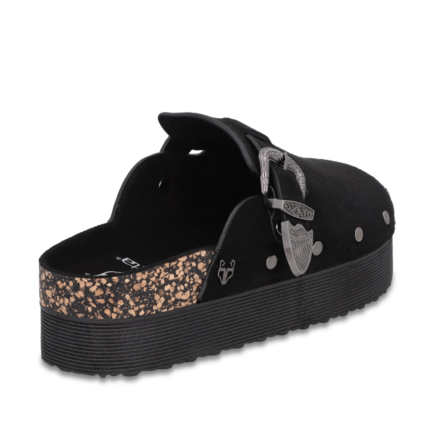 ZUECO PLATAFORMA NEGRO MUJER 65950 - 5