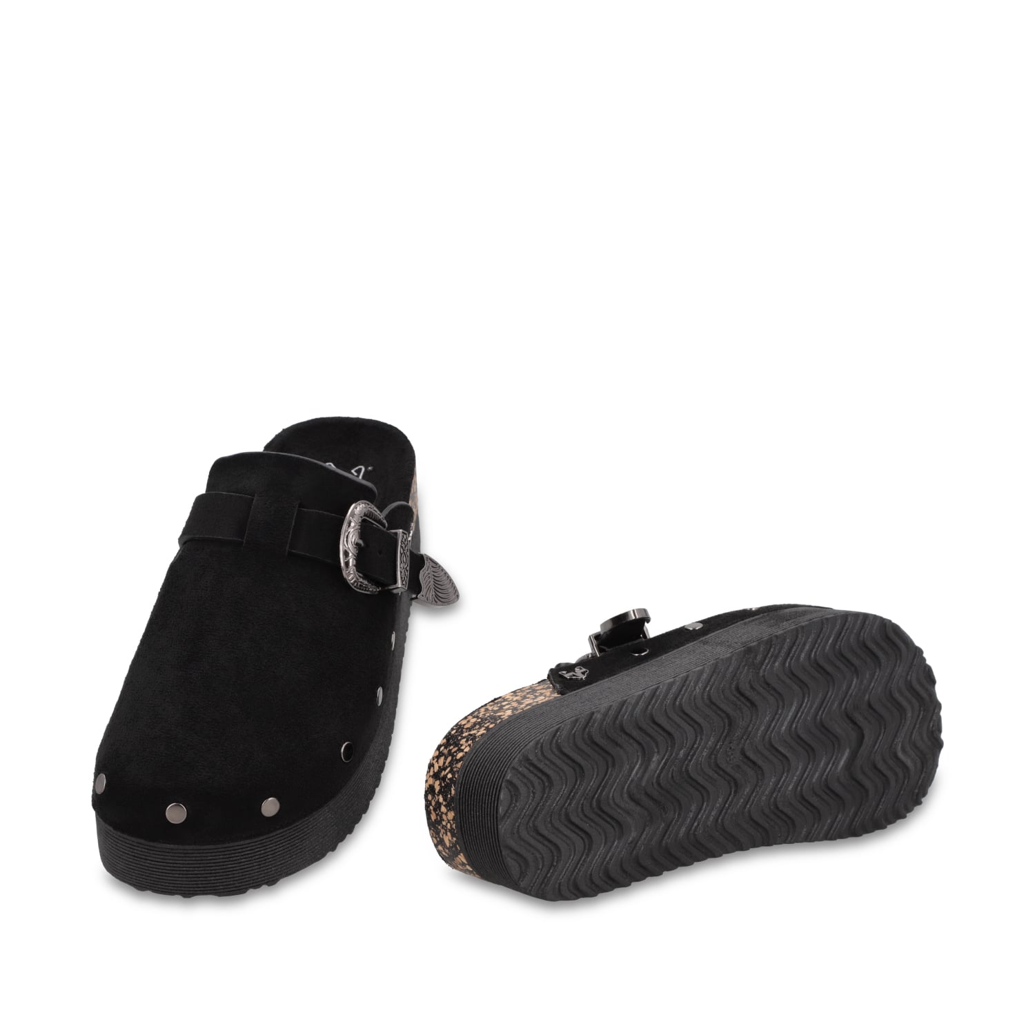 ZUECO PLATAFORMA NEGRO MUJER 65950 - 7