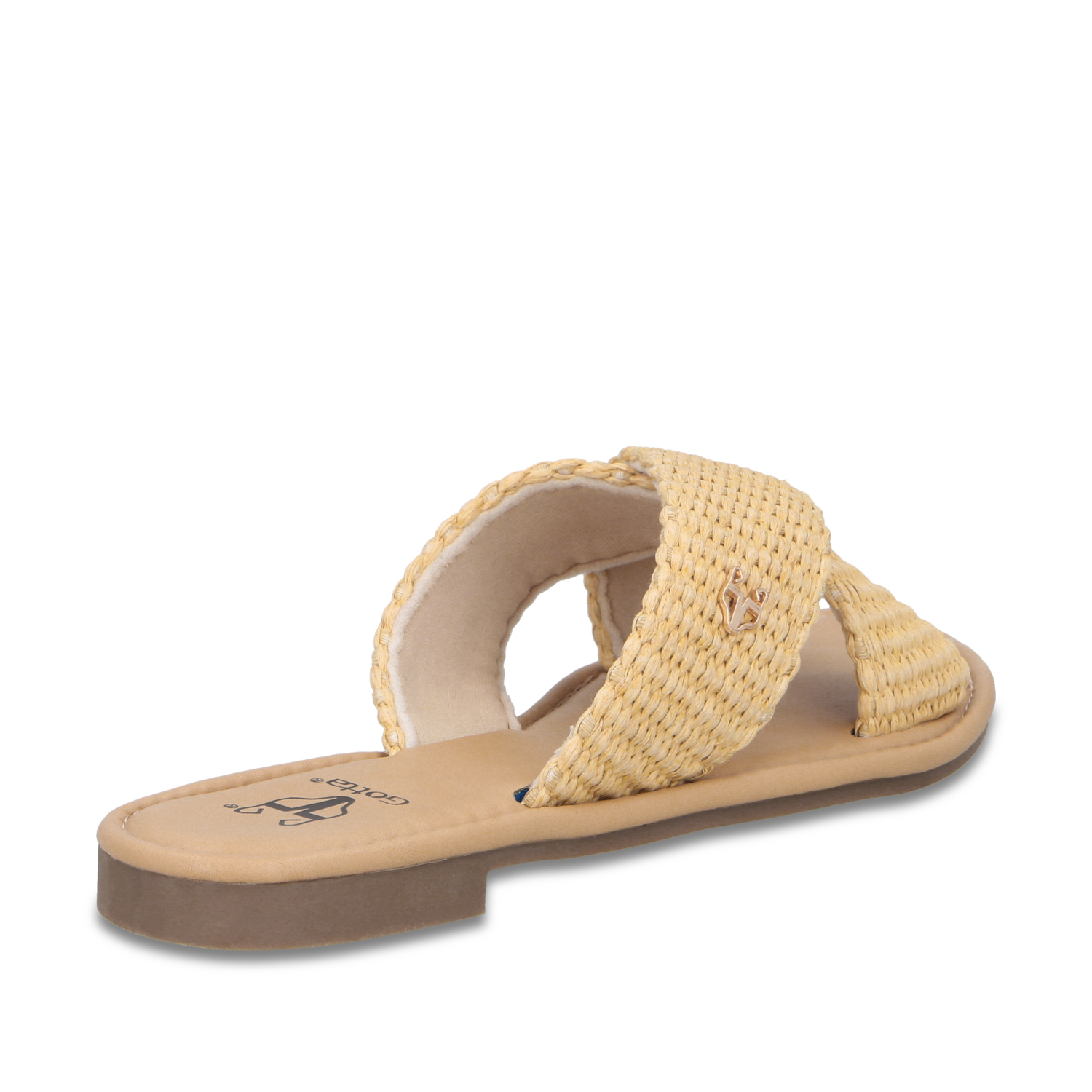 SANDALIA BEIGE MUJER 64120 - 5