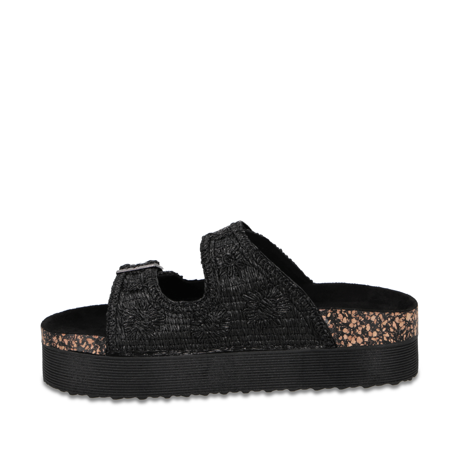 SANDALIA PLATAFORMA NEGRO MUJER 65951 - 7