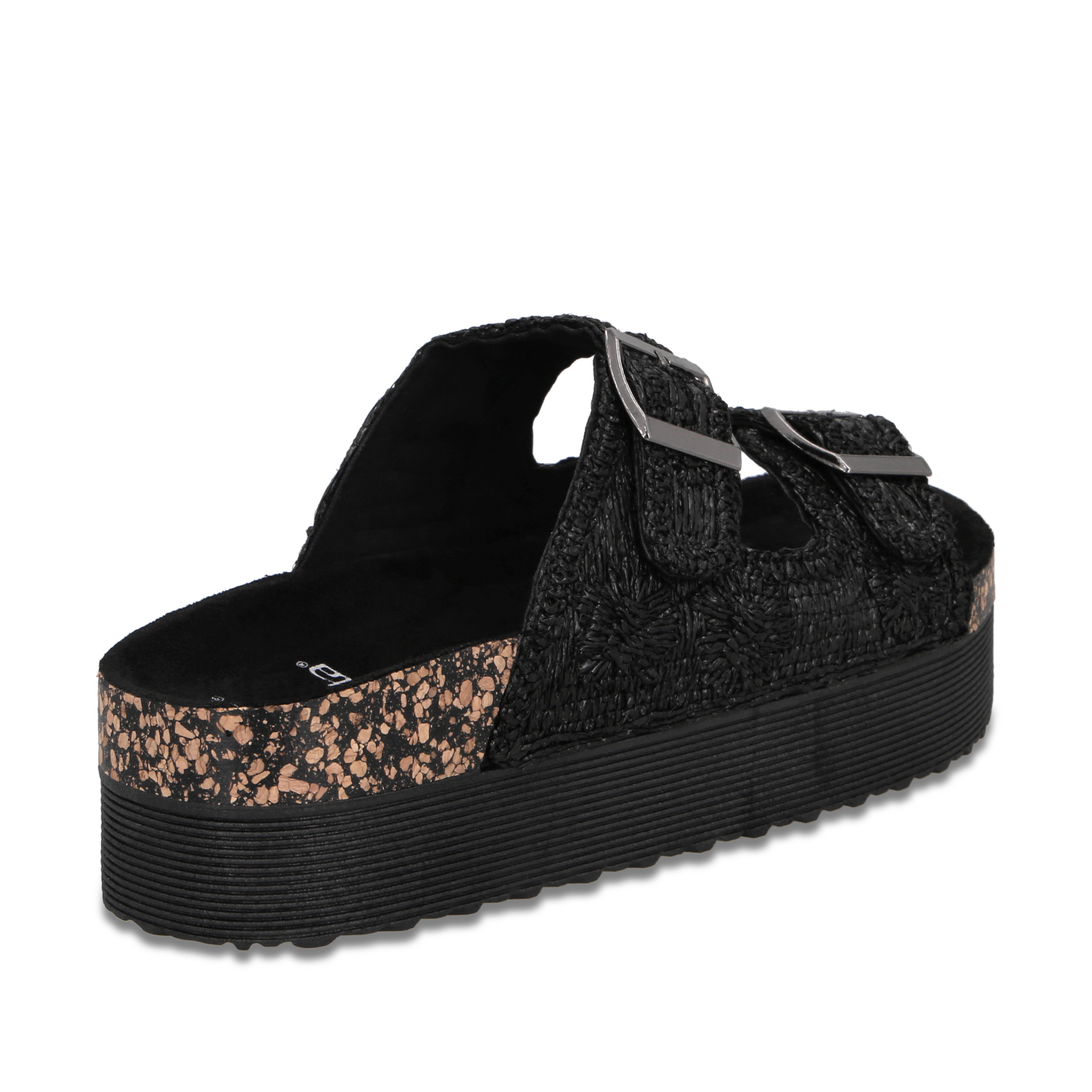 SANDALIA PLATAFORMA NEGRO MUJER 65951 - 9