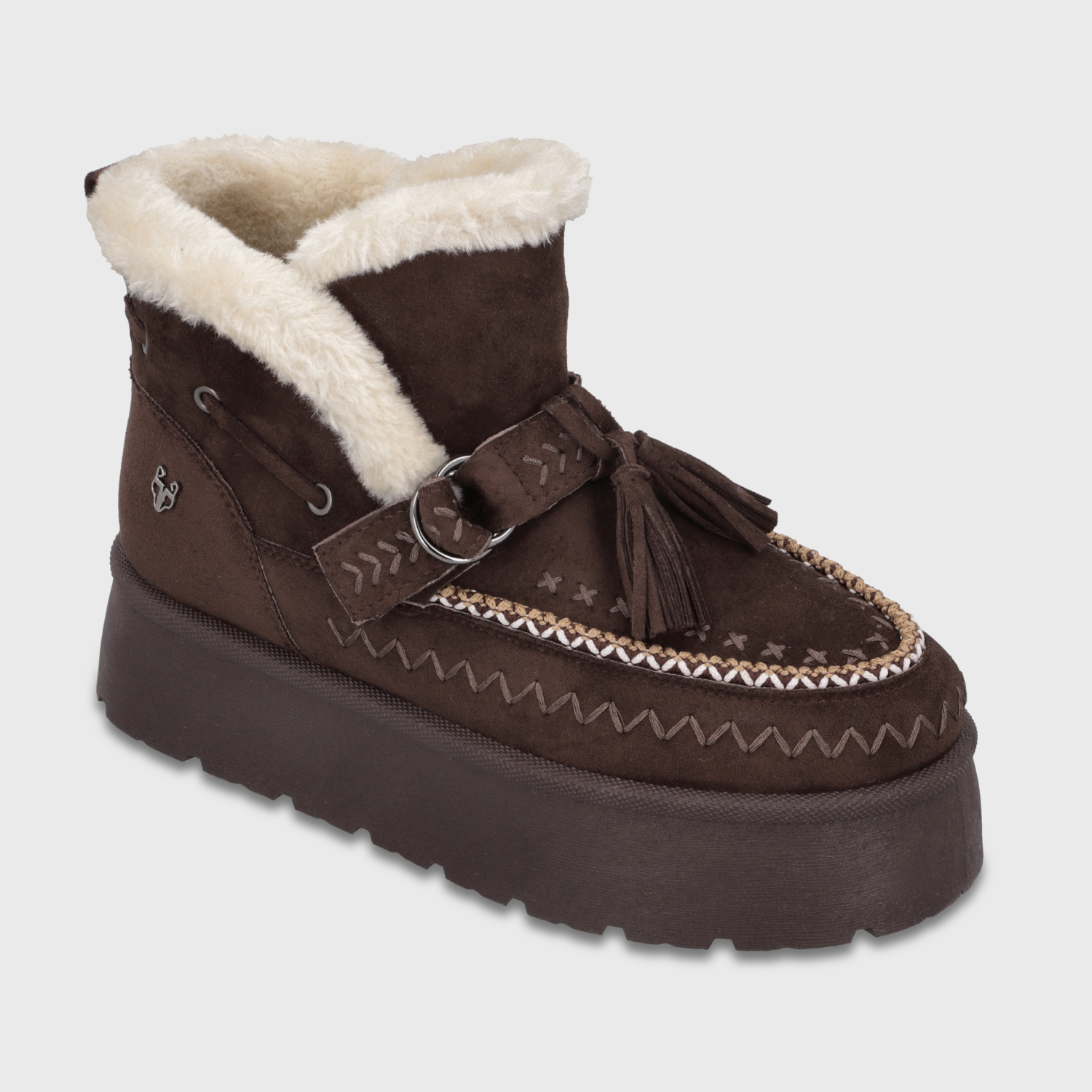 BOTIN PLATAFORMA CAFÉ MUJER 48117 GOTTA - 2