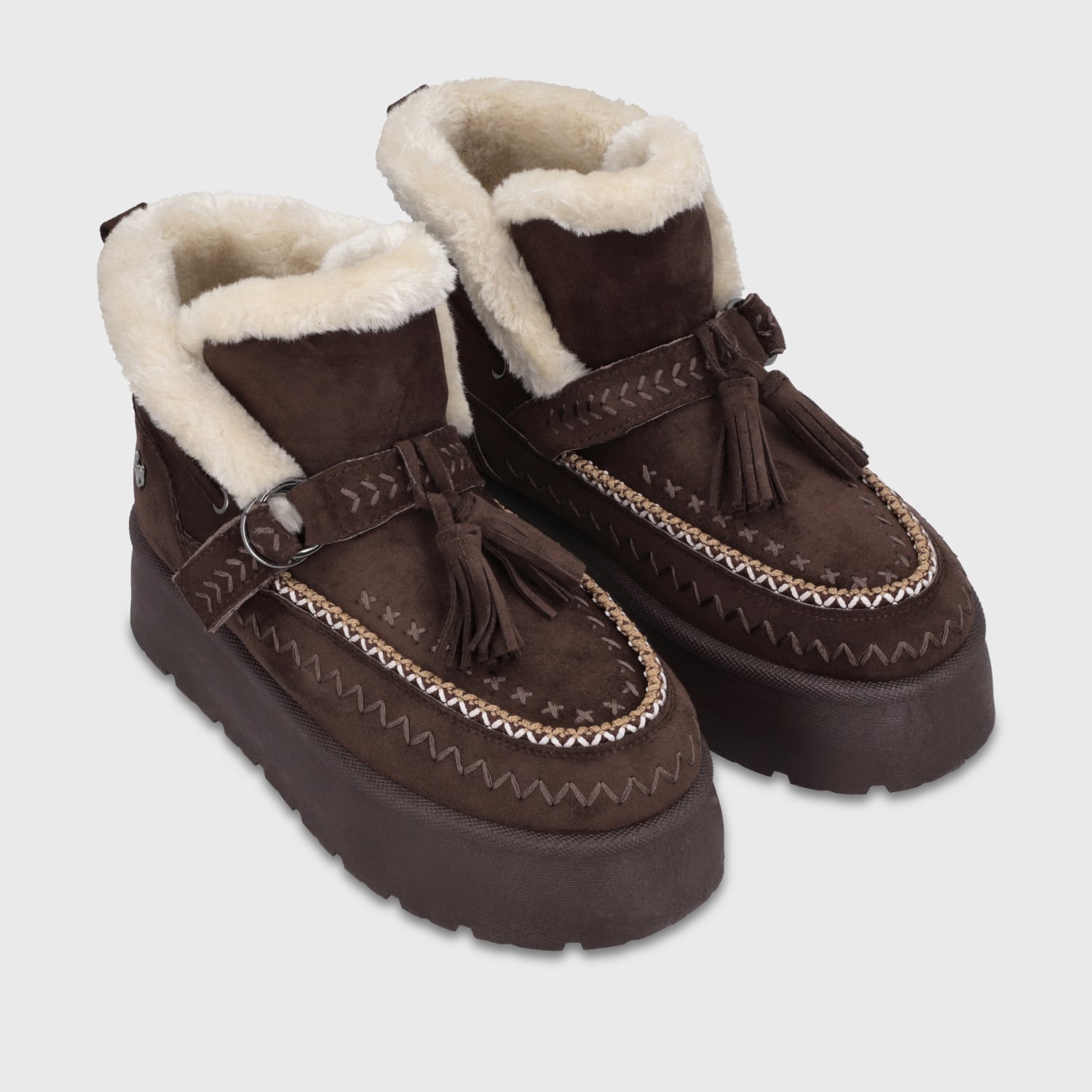 BOTIN PLATAFORMA CAFÉ MUJER 48117 GOTTA - 3