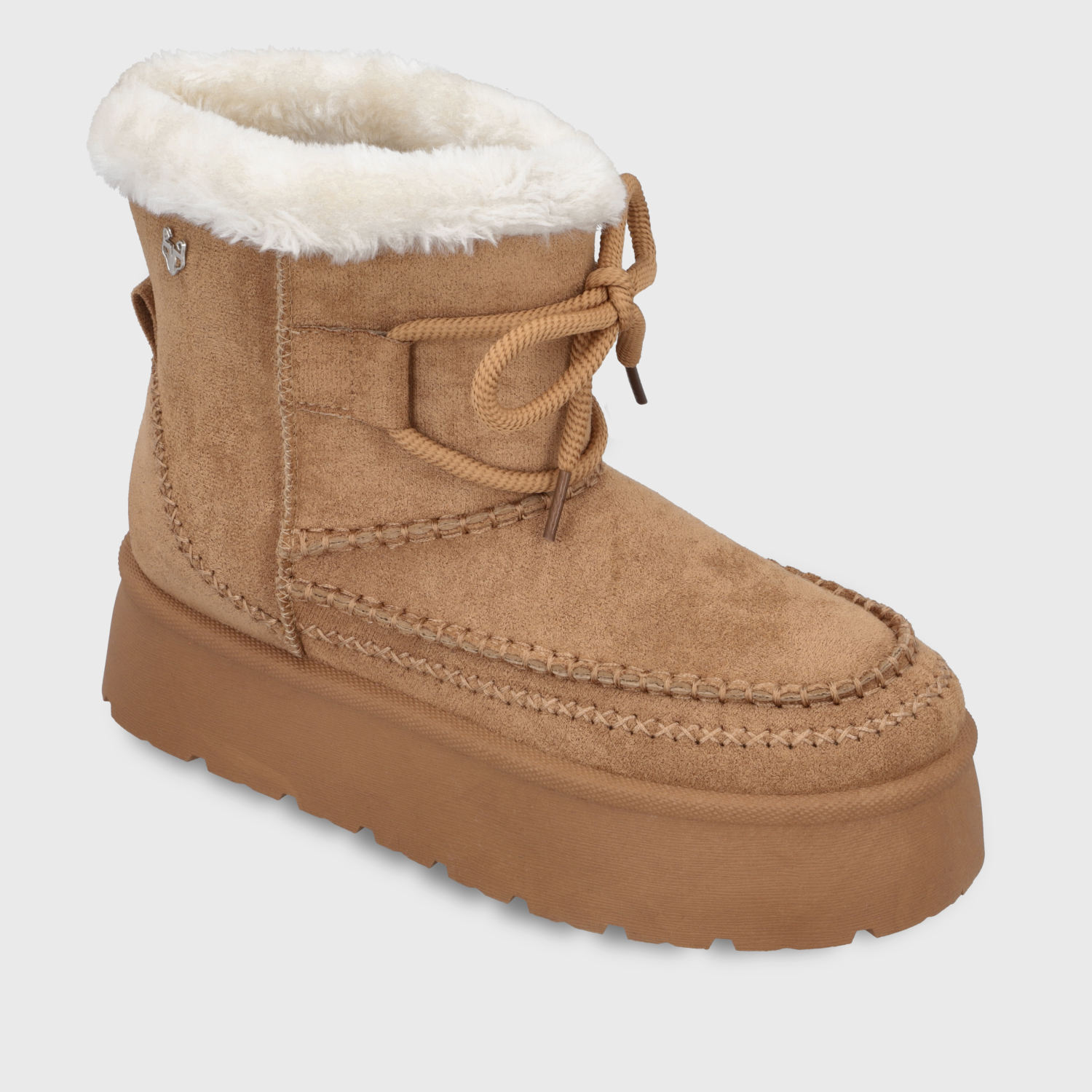 BOTIN PLATAFORMA CAMEL MUJER 48115 GOTTA - 2