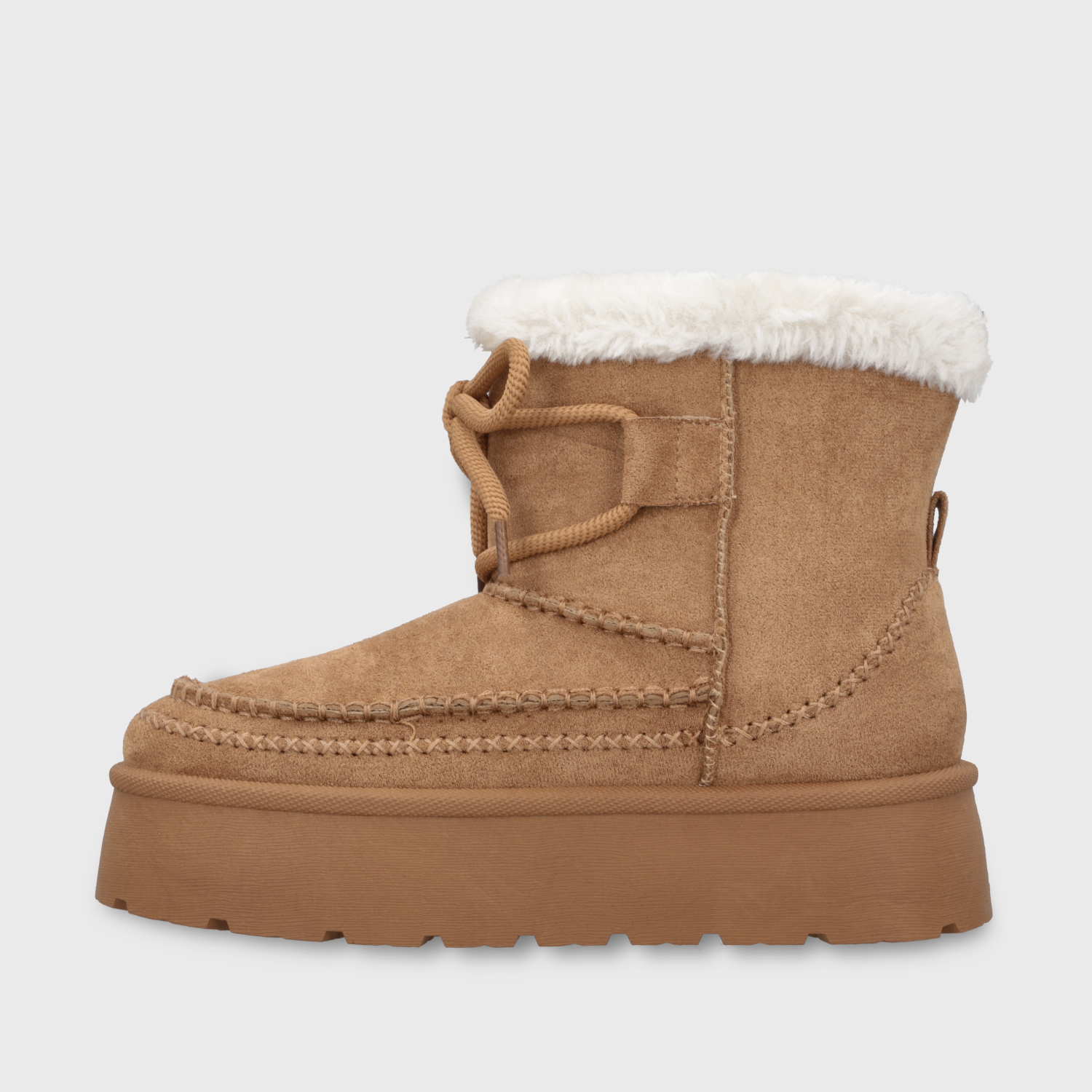 BOTIN PLATAFORMA CAMEL MUJER 48115 GOTTA - 4