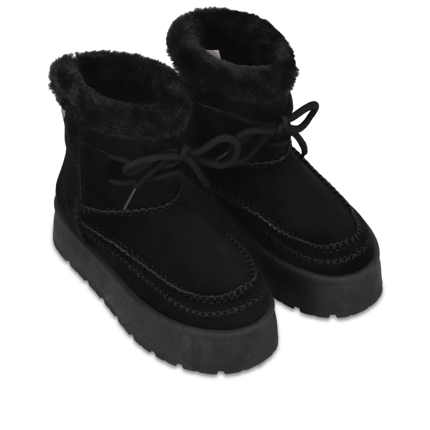 BOTIN PLATAFORMA NEGRO MUJER 48115 GOTTA - 3