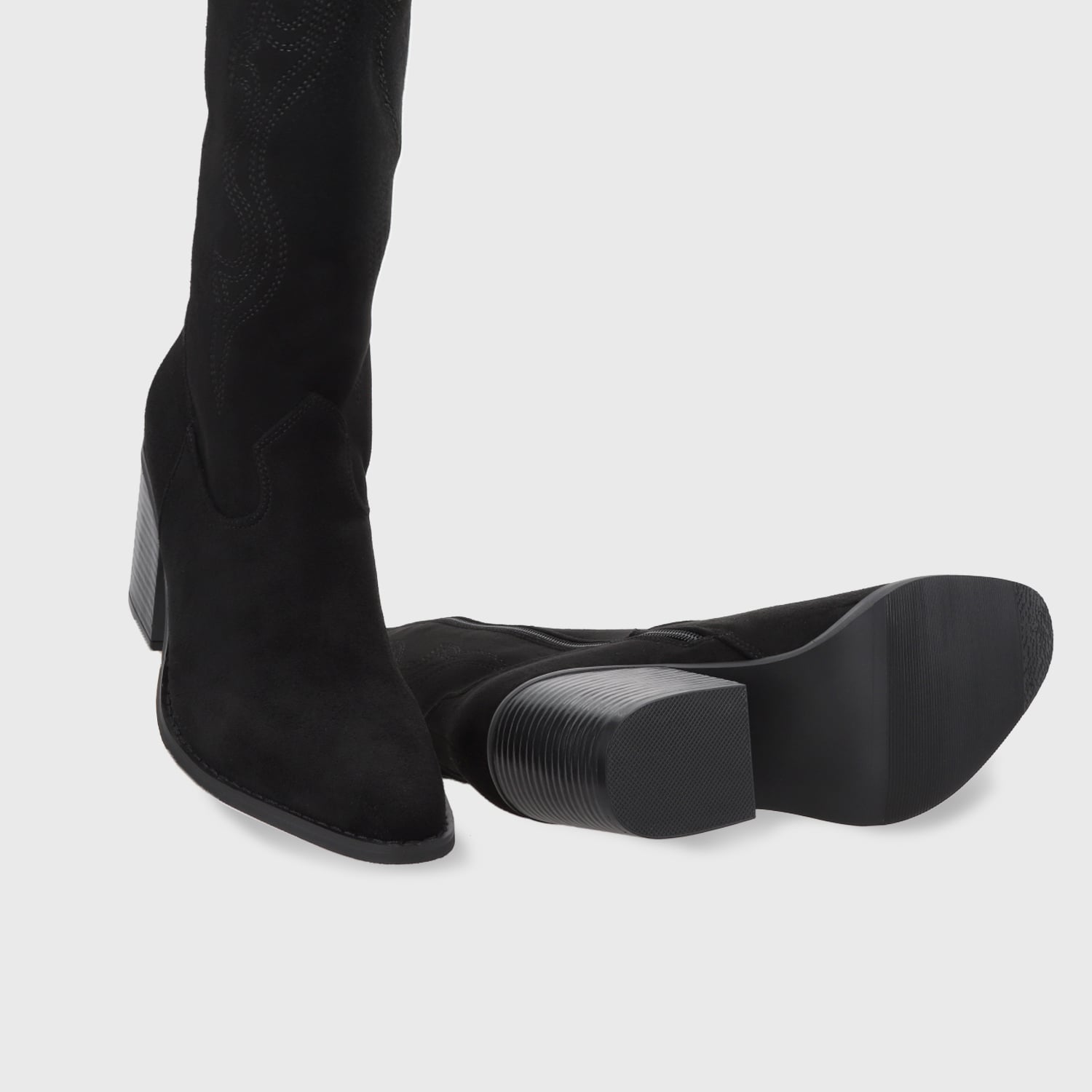 BOTA TACO NEGRA MUJER 53782 GOTTA - 7
