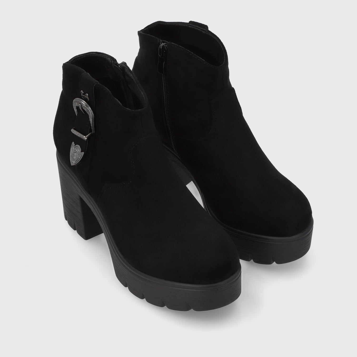 BOTIN PLATAFORMA NEGRO MUJER 55311 GOTTA - 3