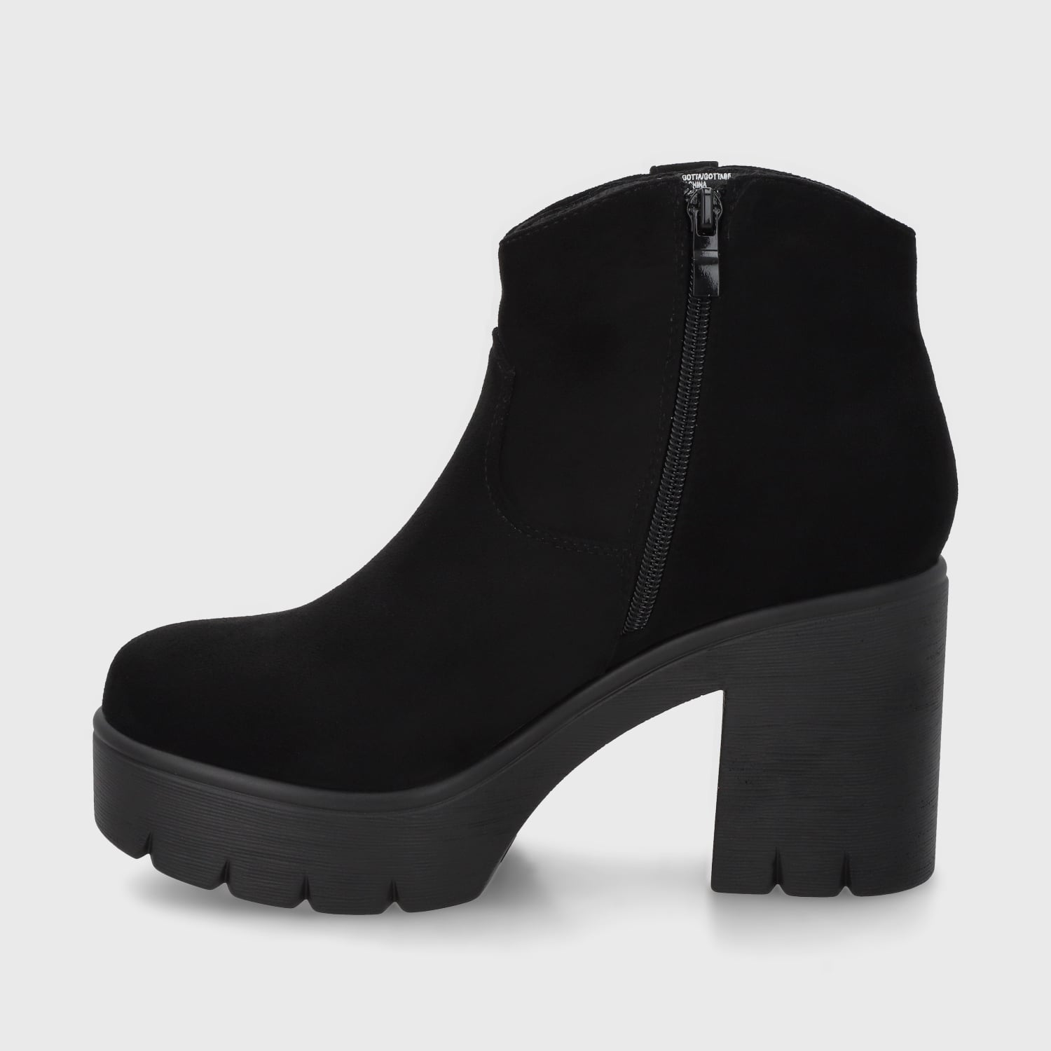 BOTIN PLATAFORMA NEGRO MUJER 55311 GOTTA - 4