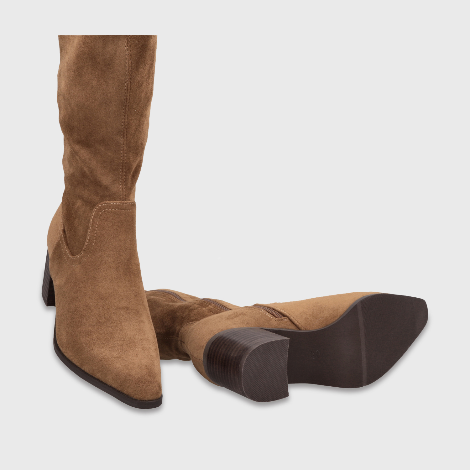 BOTA TACO CAMEL MUJER 55302 GOTTA - 7