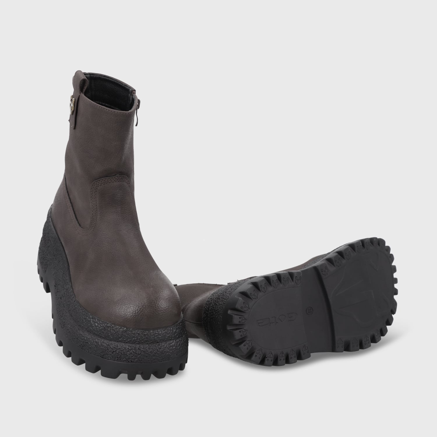 BOTIN PLATAFORMA CAFÉ MUJER 55292 GOTTA - 7