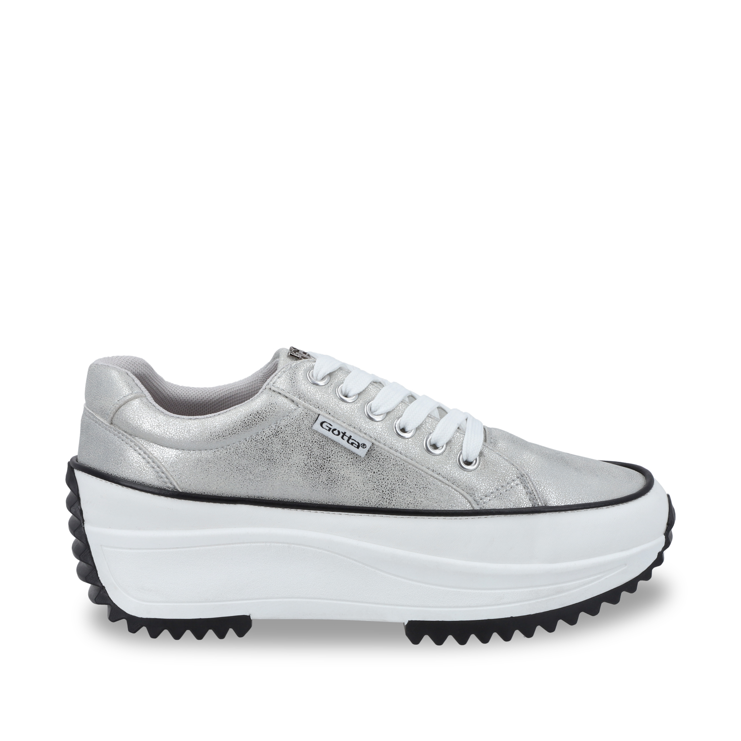 ZAPATILLA PLATEADA MUJER 25970 GOTTA - 1
