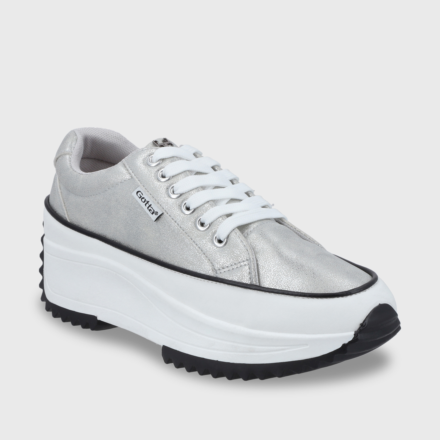 ZAPATILLA PLATEADA MUJER 25970 GOTTA - 2