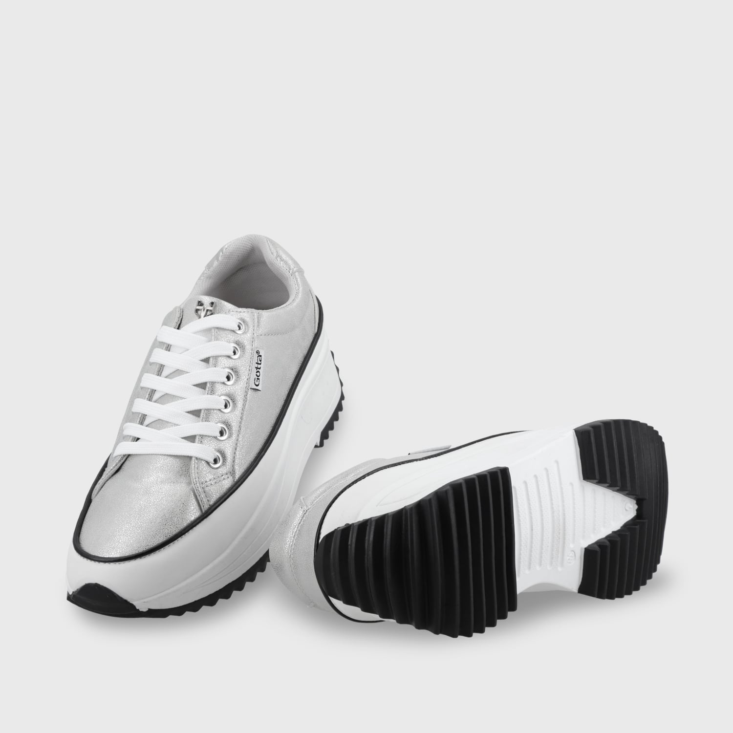 ZAPATILLA PLATEADA MUJER 25970 GOTTA - 7