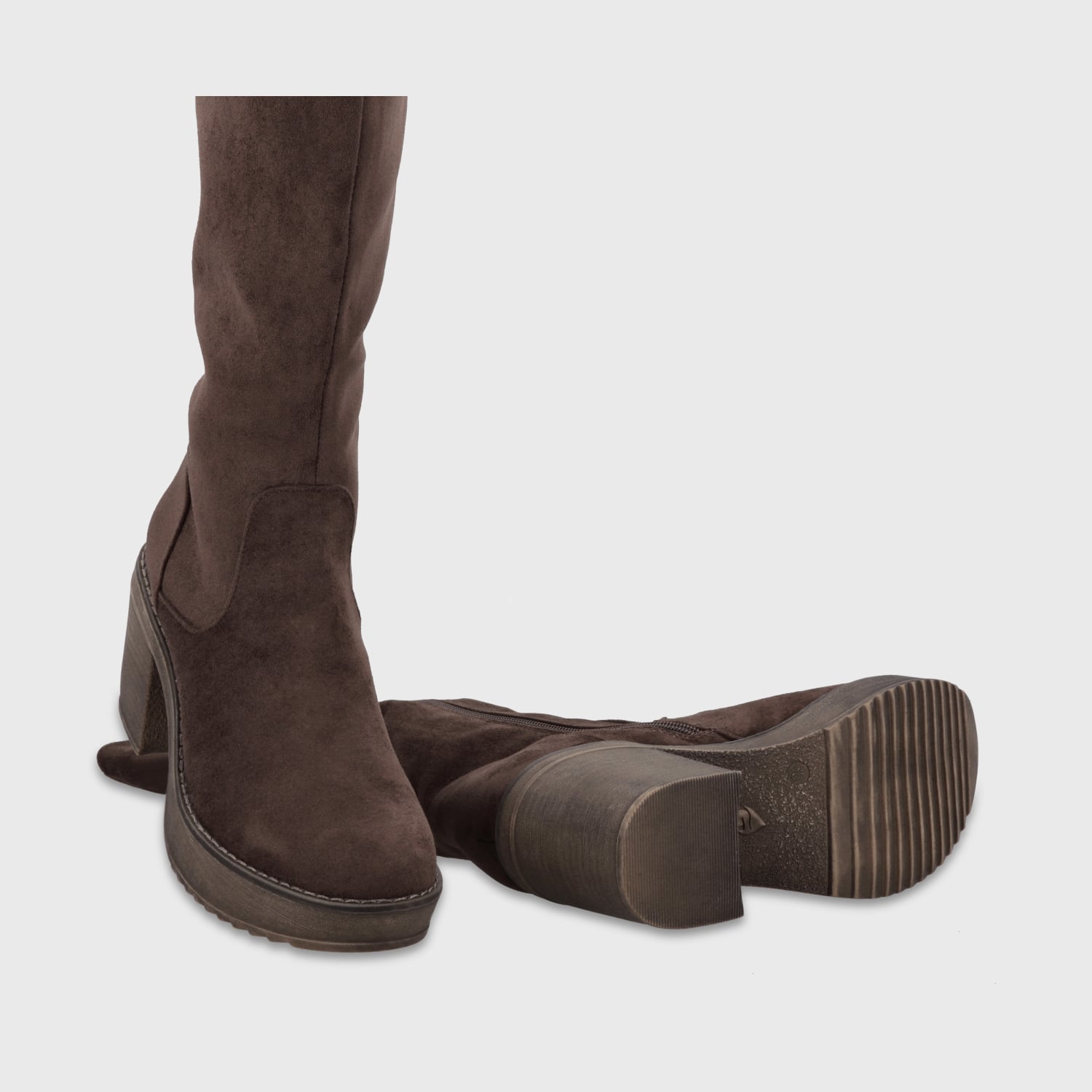 BOTA PLATAFORMA CAFÉ MUJER 13501 GOTTA - 7