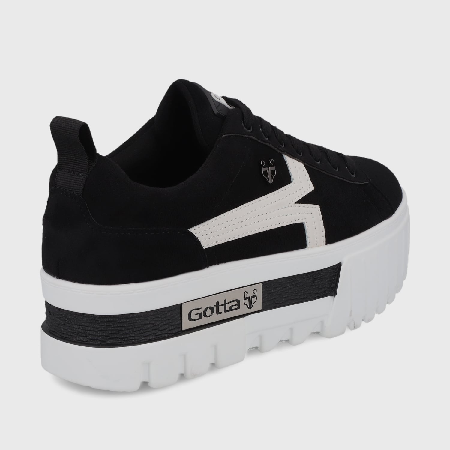 ZAPATILLA PLATAFORMA NEGRA MUJER 23243 GOTTA - 5