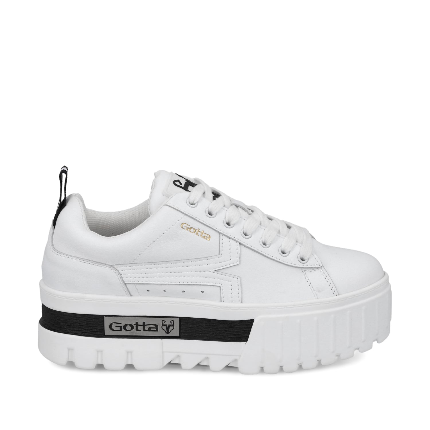 ZAPATILLA PLATAFORMA BLANCA MUJER 23243 GOTTA - 1