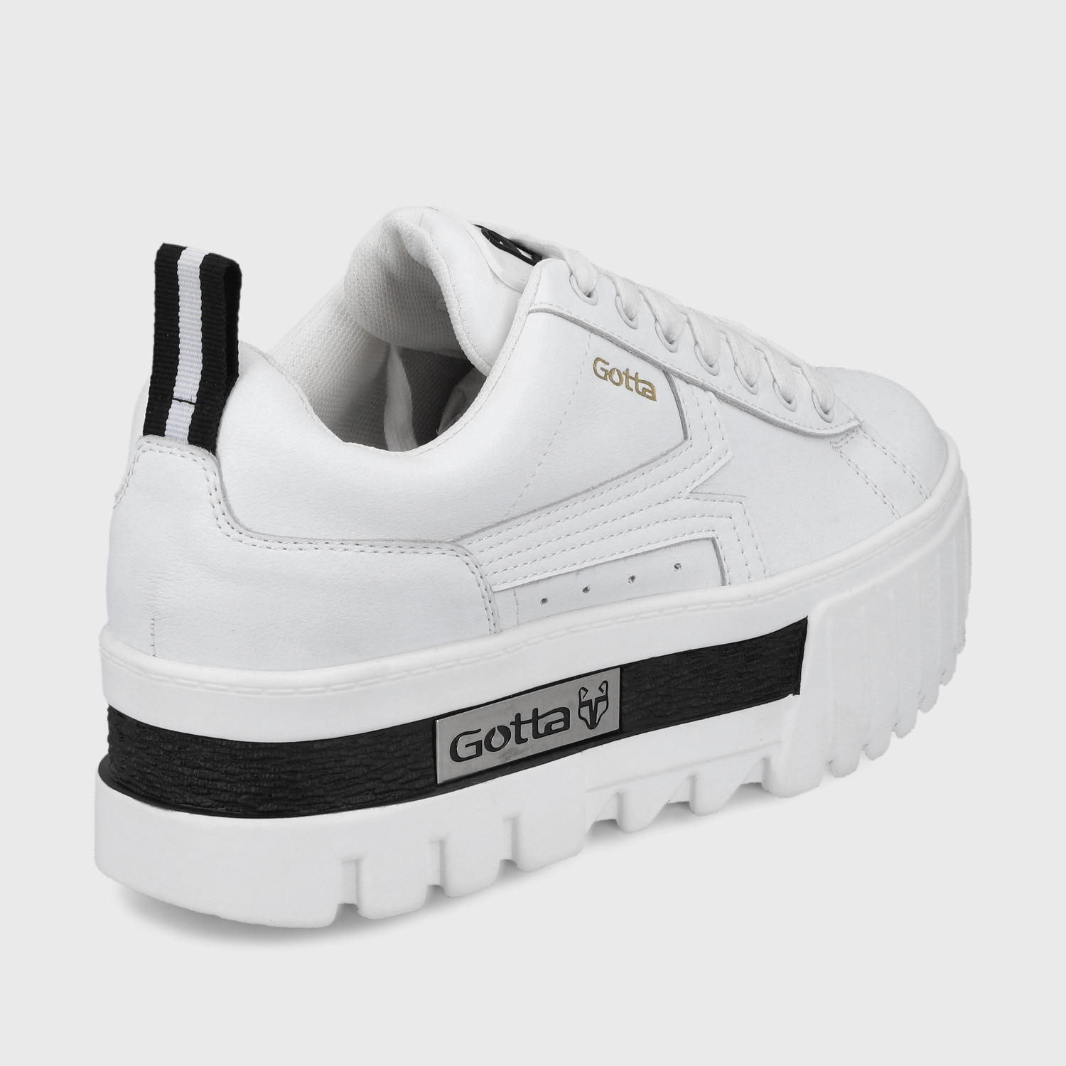 ZAPATILLA PLATAFORMA BLANCA MUJER 23243 GOTTA - 5
