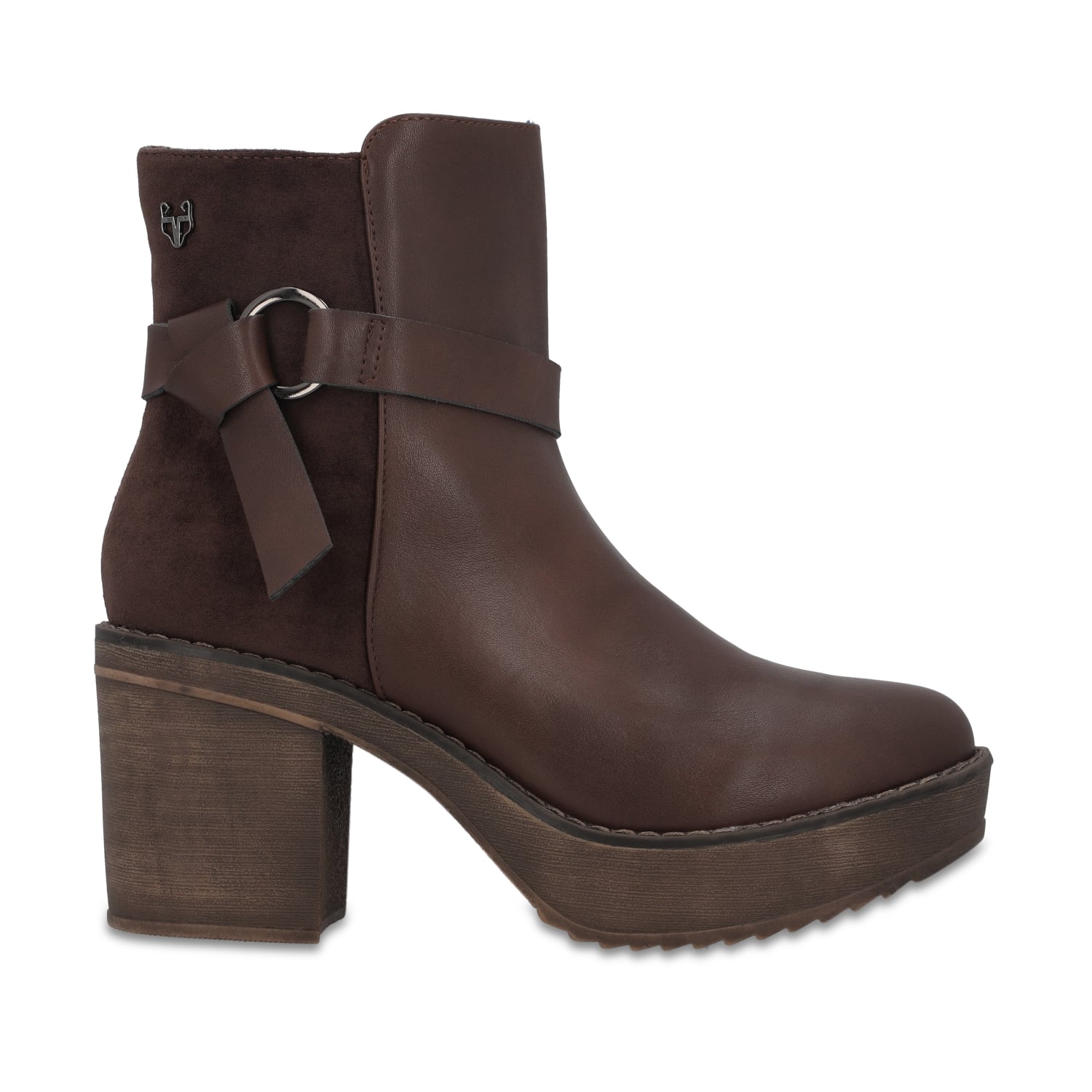 BOTIN PLATAFORMA CAFÉ MUJER 13505 GOTTA - 1