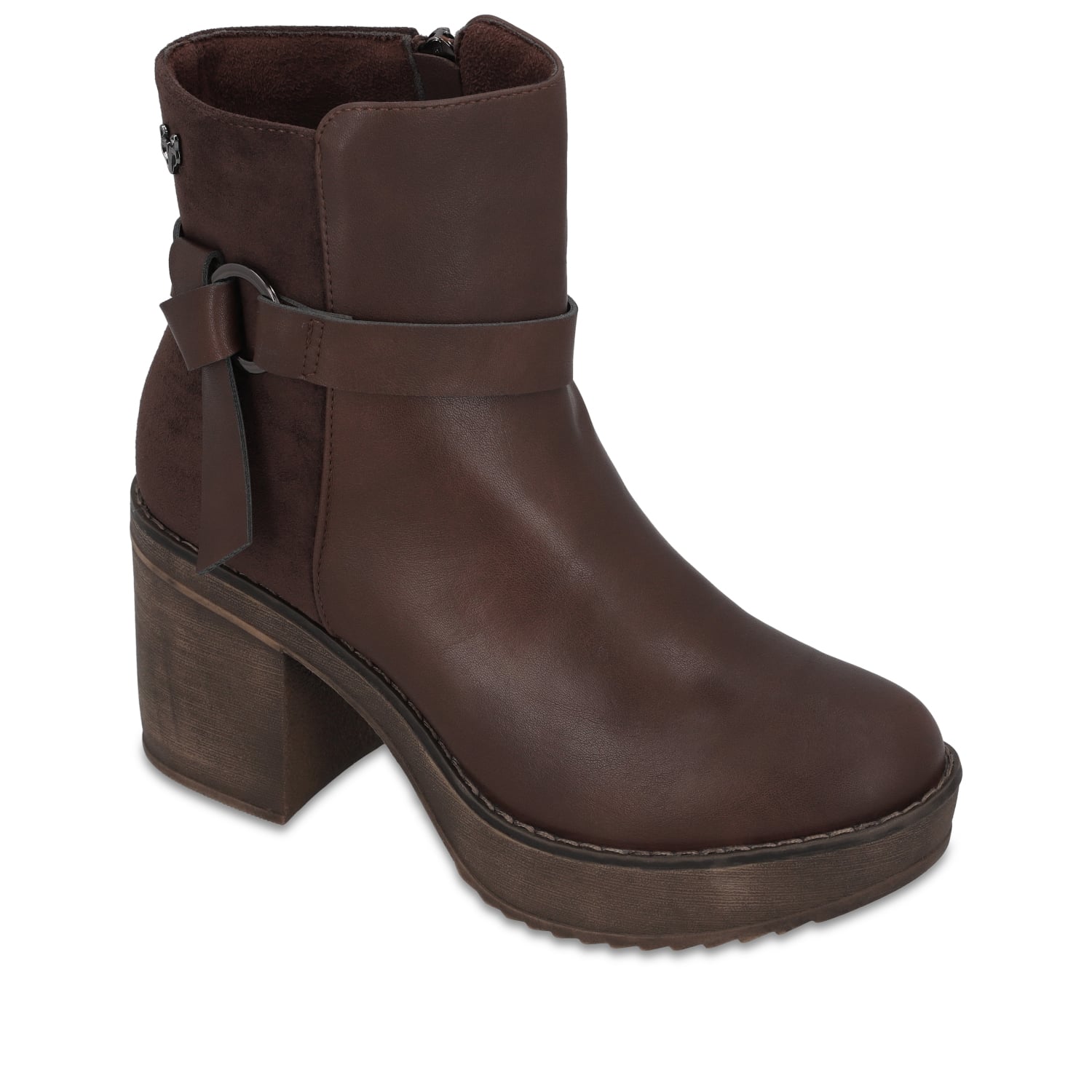 BOTIN PLATAFORMA CAFÉ MUJER 13505 GOTTA - 2
