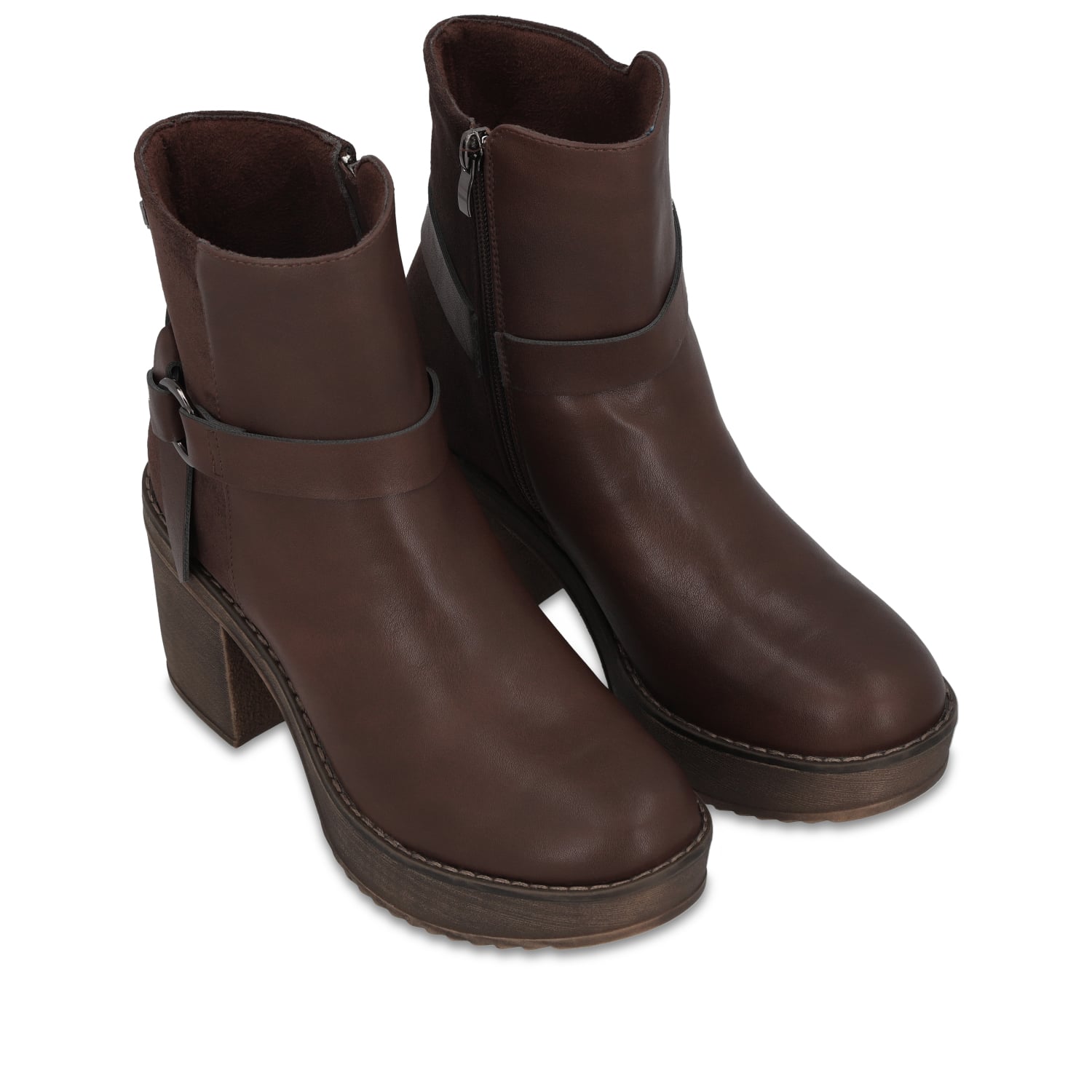 BOTIN PLATAFORMA CAFÉ MUJER 13505 GOTTA - 3