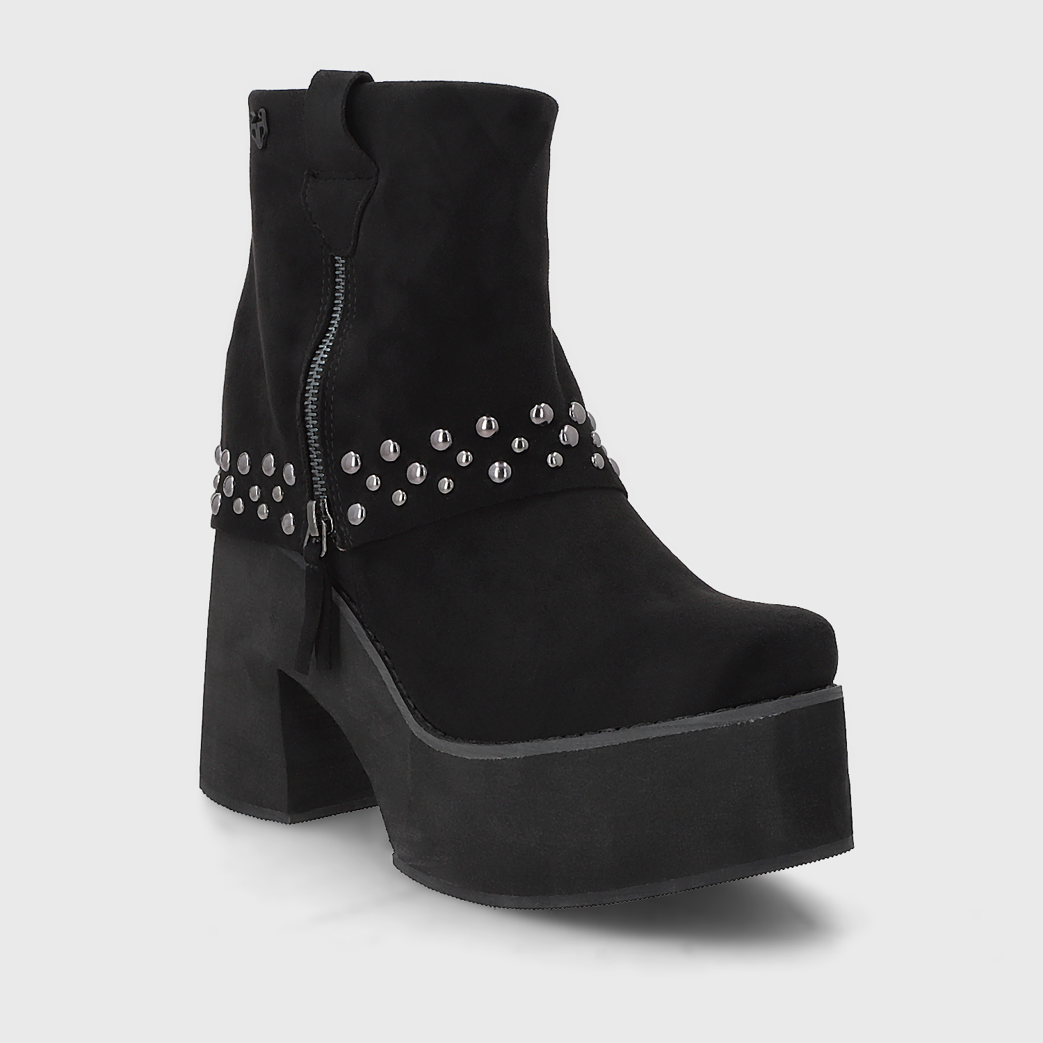BOTIN PLATAFORMA NEGRO MUJER 15045 GOTTA - 2