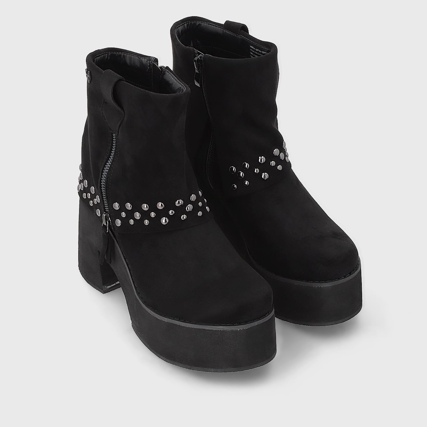 BOTIN PLATAFORMA NEGRO MUJER 15045 GOTTA - 3
