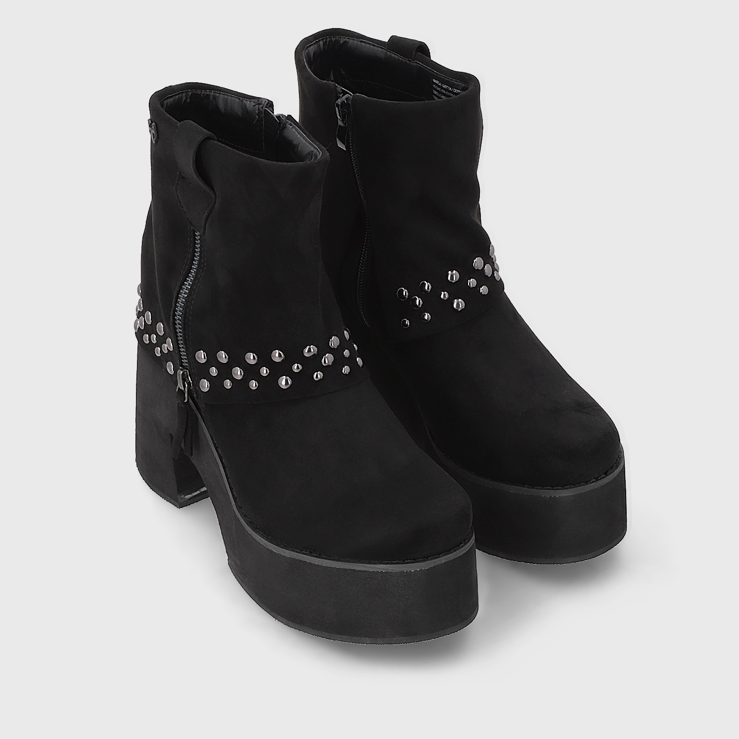 BOTIN PLATAFORMA NEGRO MUJER 15045 GOTTA - 3