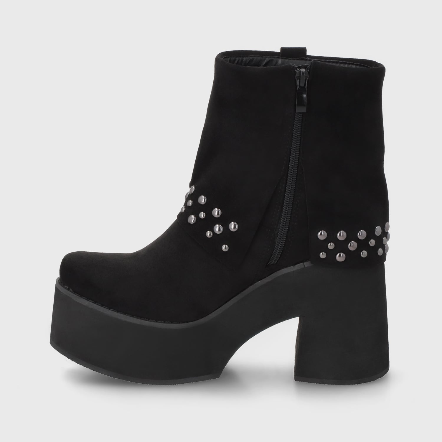 BOTIN PLATAFORMA NEGRO MUJER 15045 GOTTA - 4