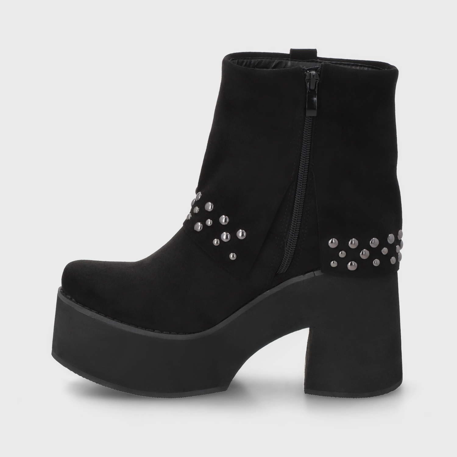 BOTIN PLATAFORMA NEGRO MUJER 15045 GOTTA - 4
