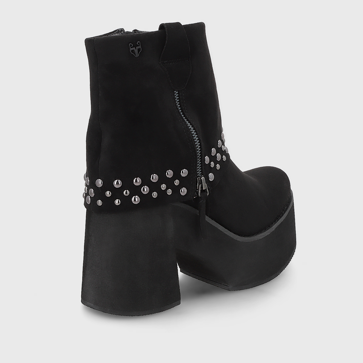 BOTIN PLATAFORMA NEGRO MUJER 15045 GOTTA - 5