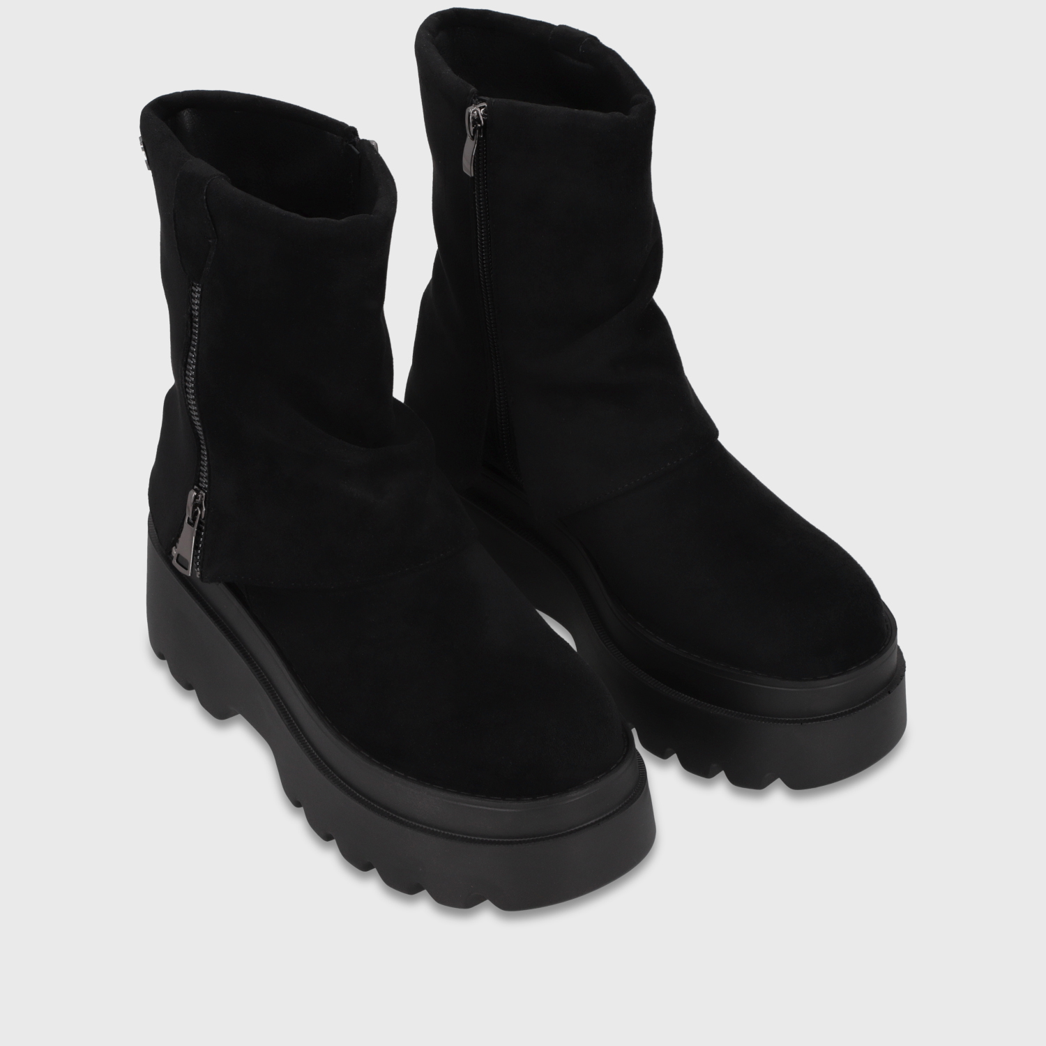BOTIN PLATAFORMA NEGRO MUJER 13526 GOTTA - 3