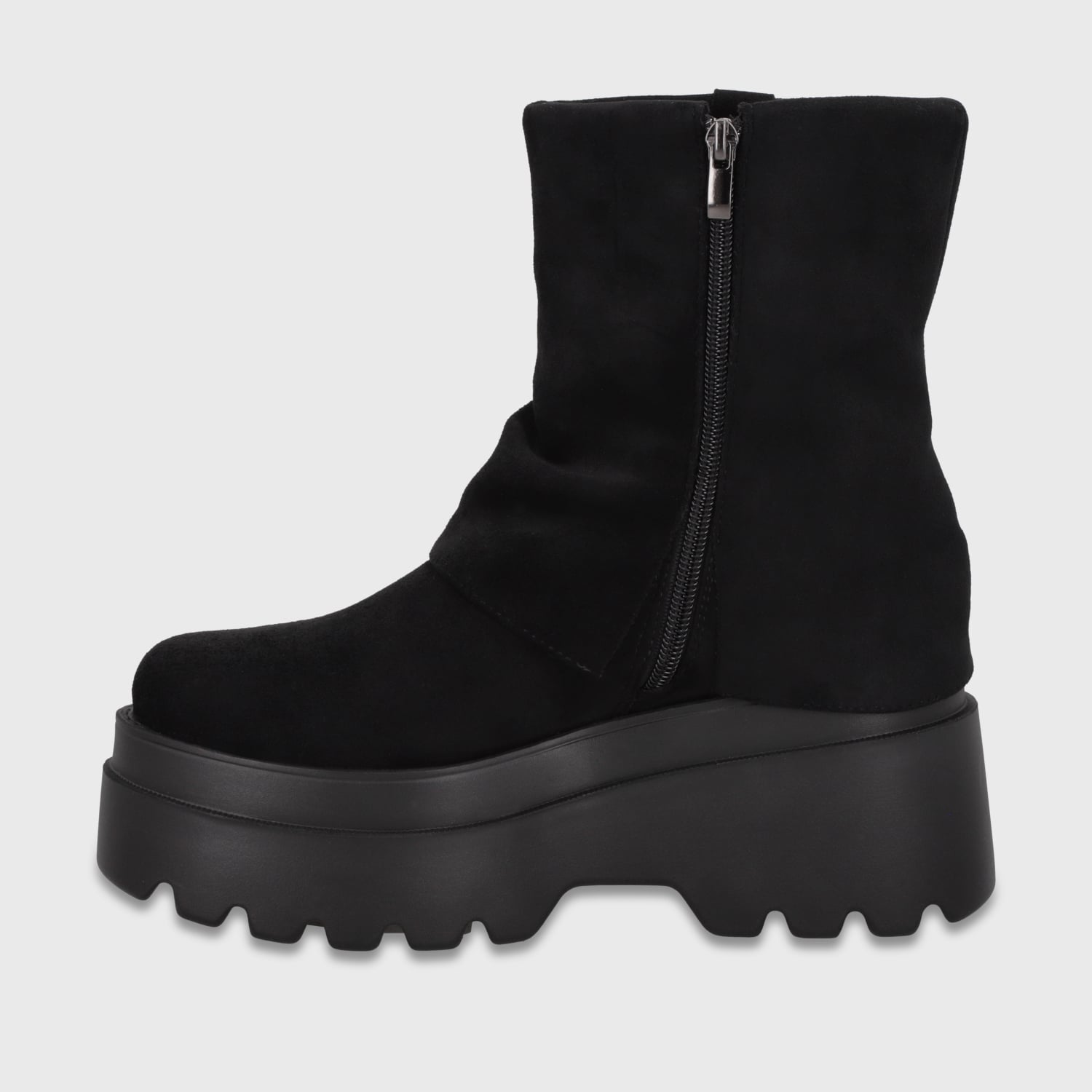 BOTIN PLATAFORMA NEGRO MUJER 13526 GOTTA - 4