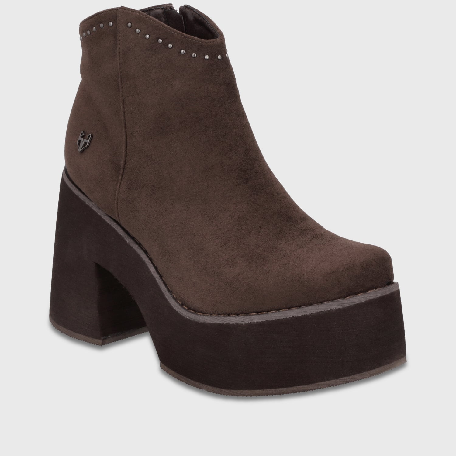 BOTIN PLATAFORMA CAFÉ MUJER 15041 GOTTA - 2