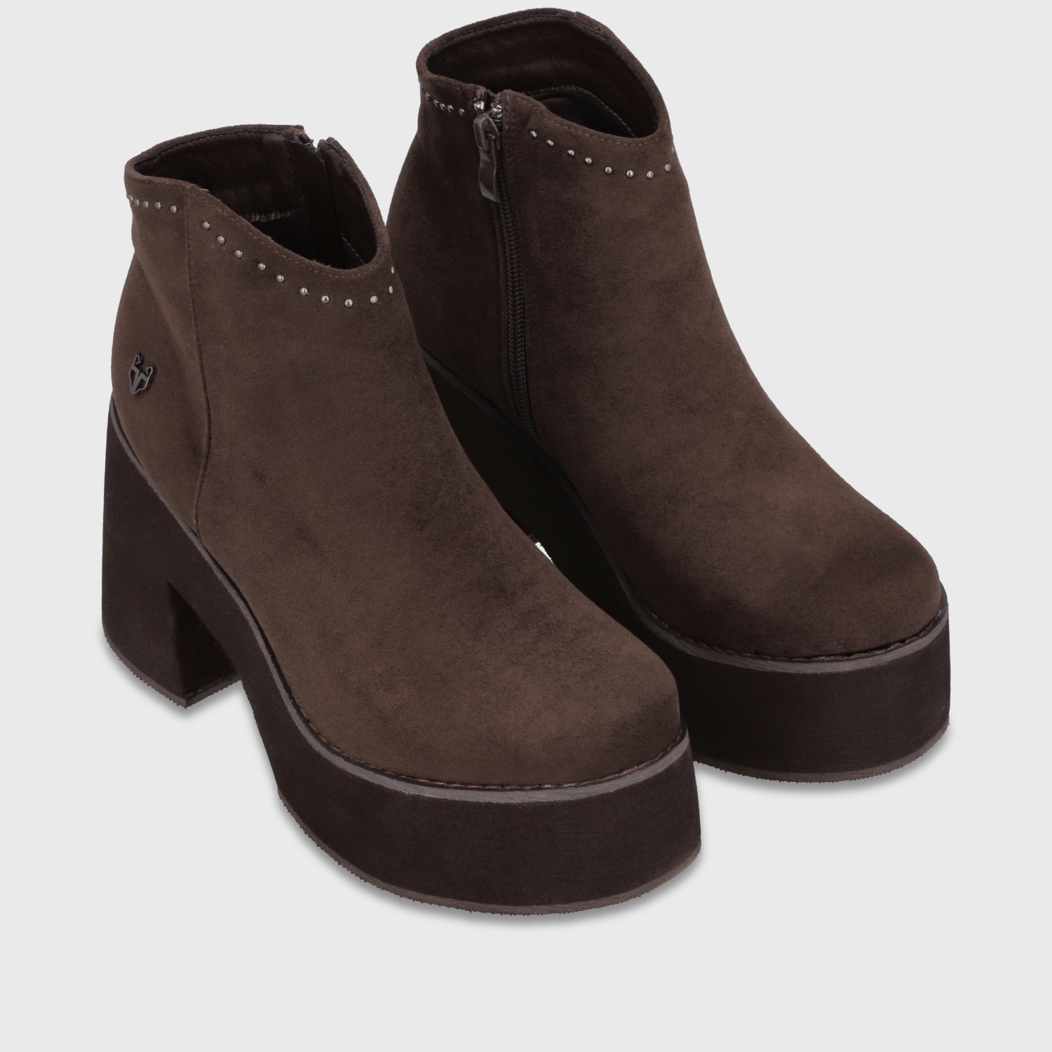BOTIN PLATAFORMA CAFÉ MUJER 15041 GOTTA - 3