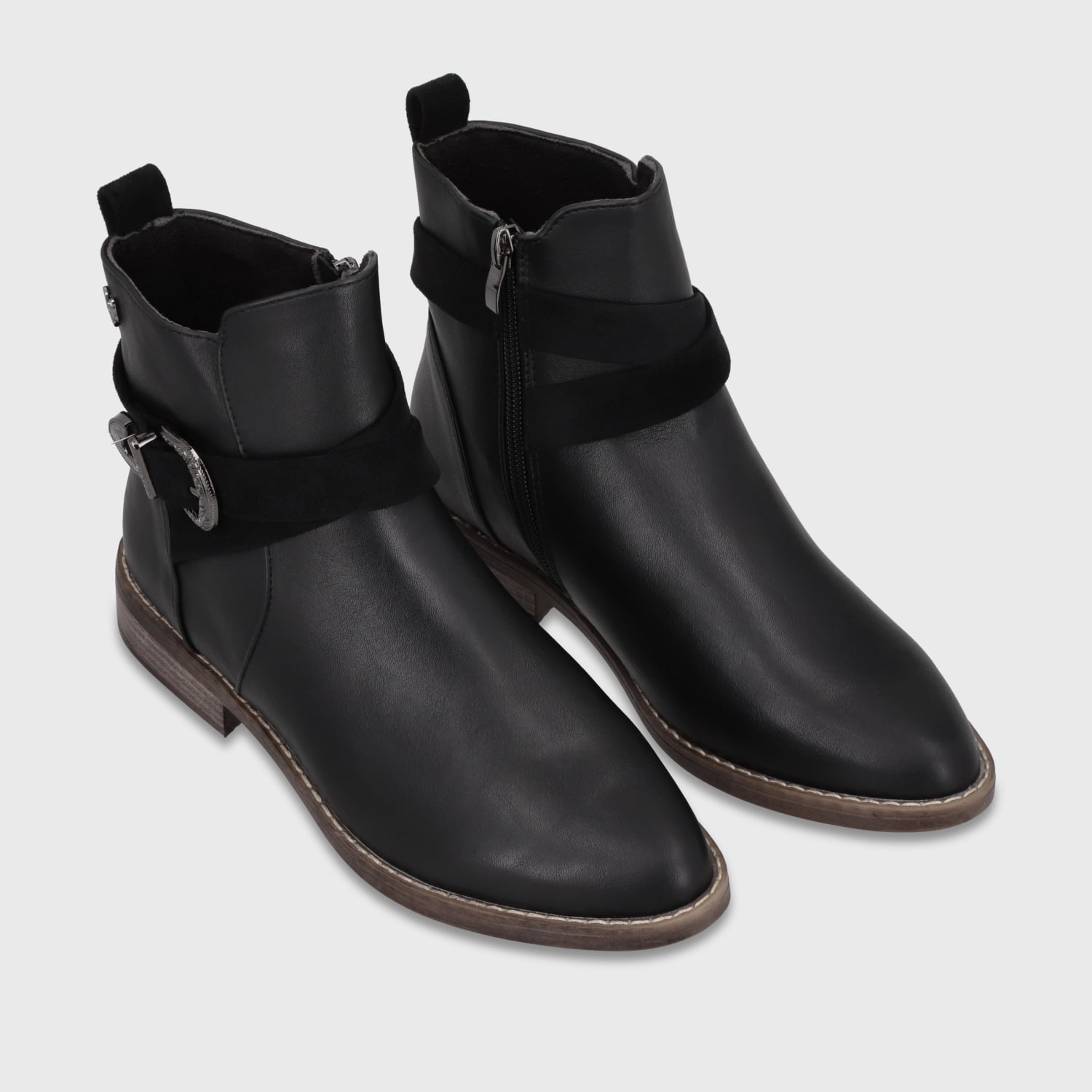 BOTIN NEGRO MUJER 17560 GOTTA - 3