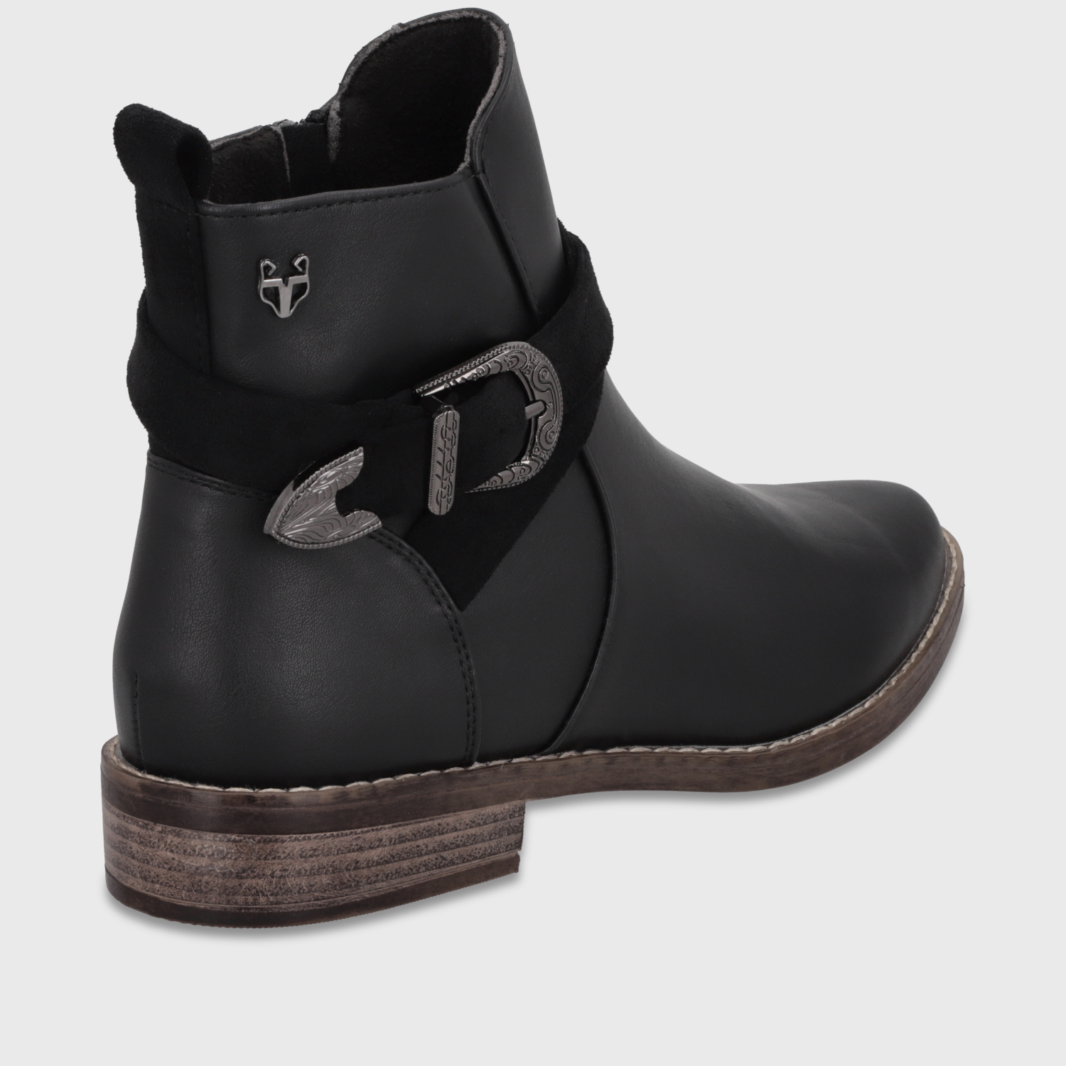 BOTIN NEGRO MUJER 17560 GOTTA - 5